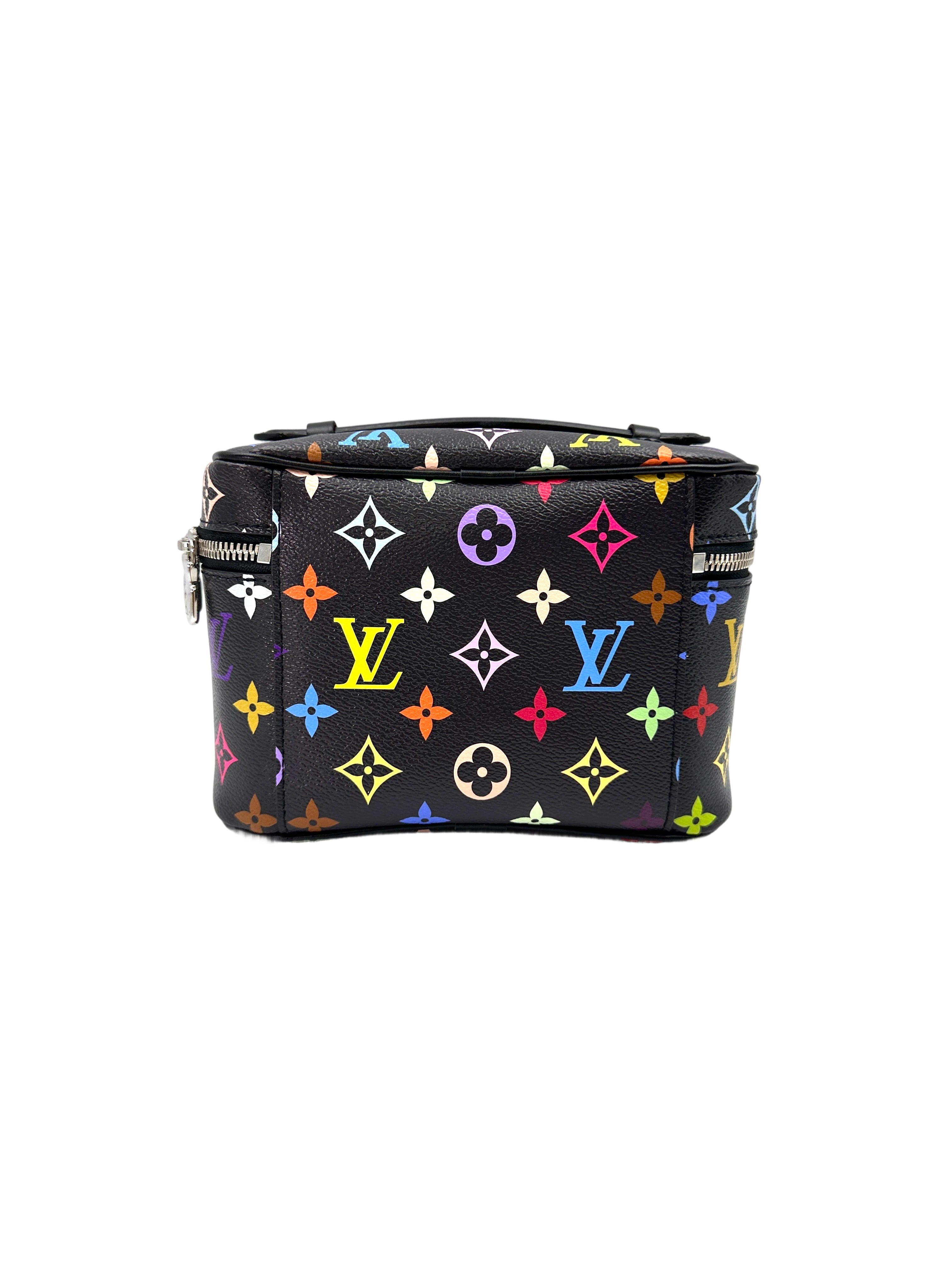 Louis Vuitton x Takashi Murakami Nice Mini Black Multicolor Bag LV2397