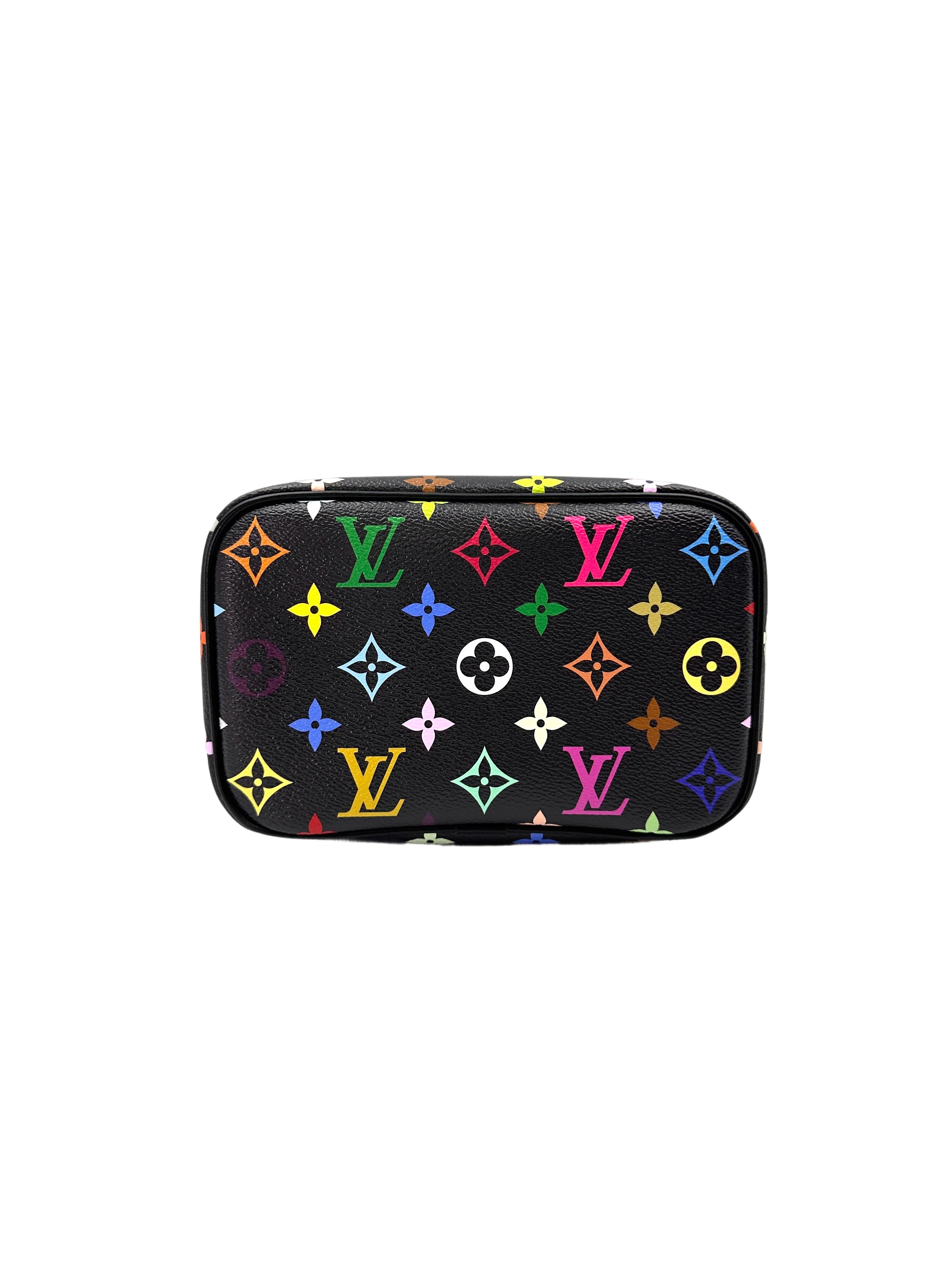 Louis Vuitton x Takashi Murakami Nice Mini Black Multicolor Bag LV2397