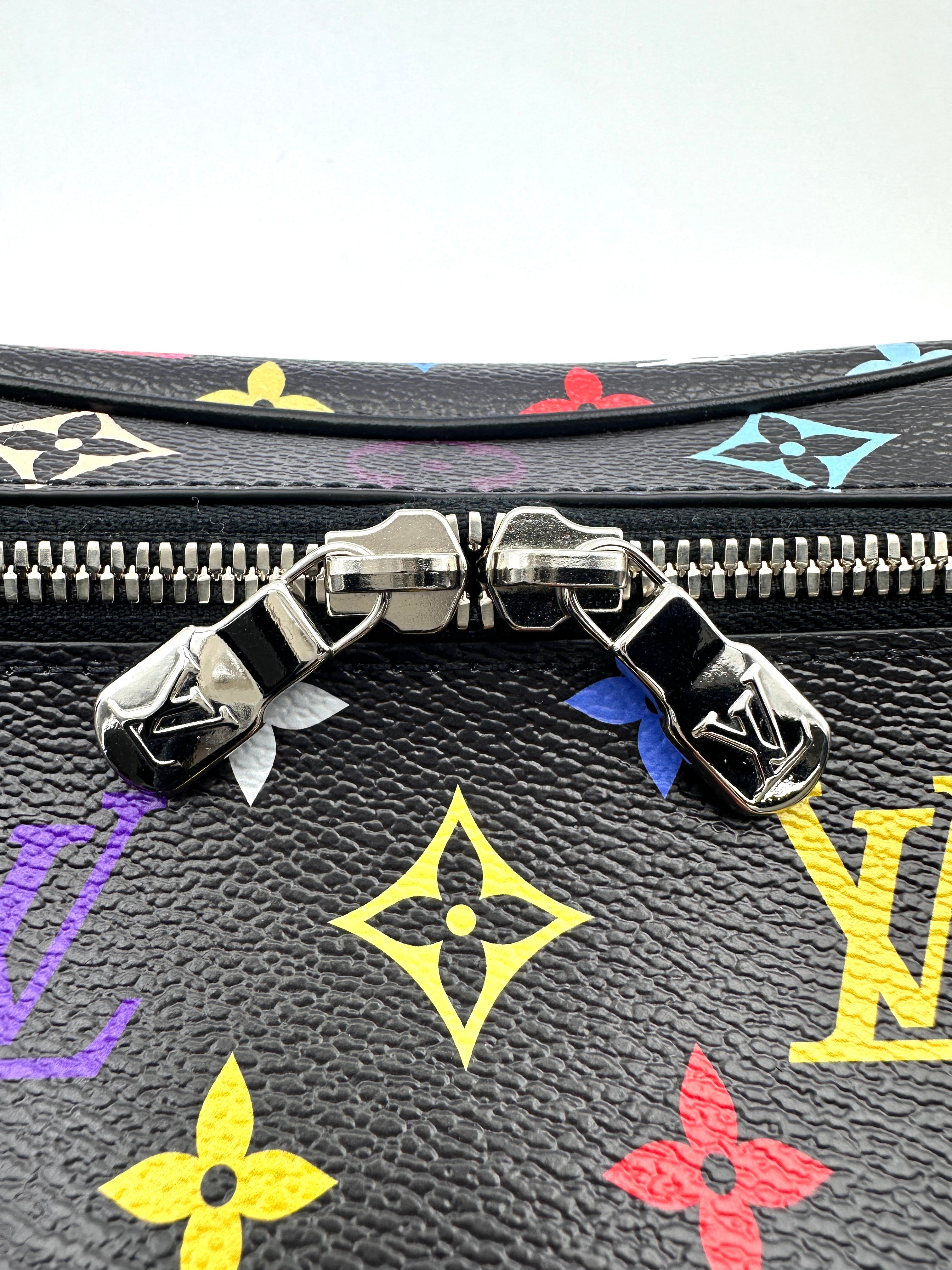 Louis Vuitton x Takashi Murakami Nice Mini Black Multicolor Bag LV2397