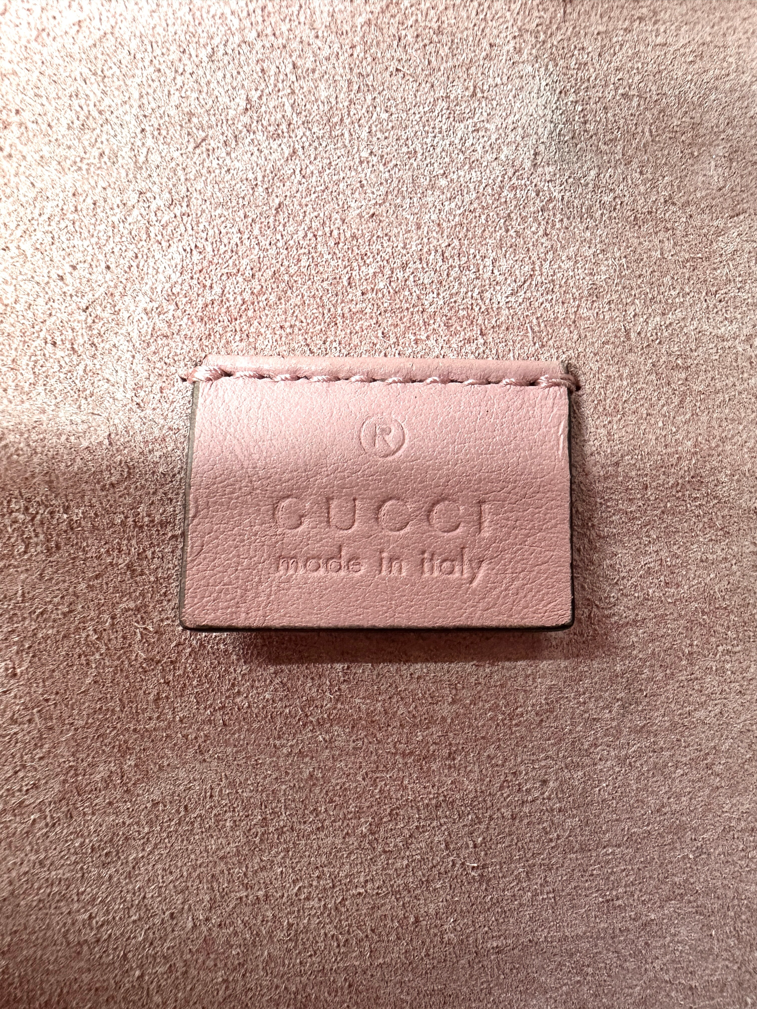 Gucci Dionysus GG Supreme Canvas Crystal Embellishments Shoulder Bag GG835