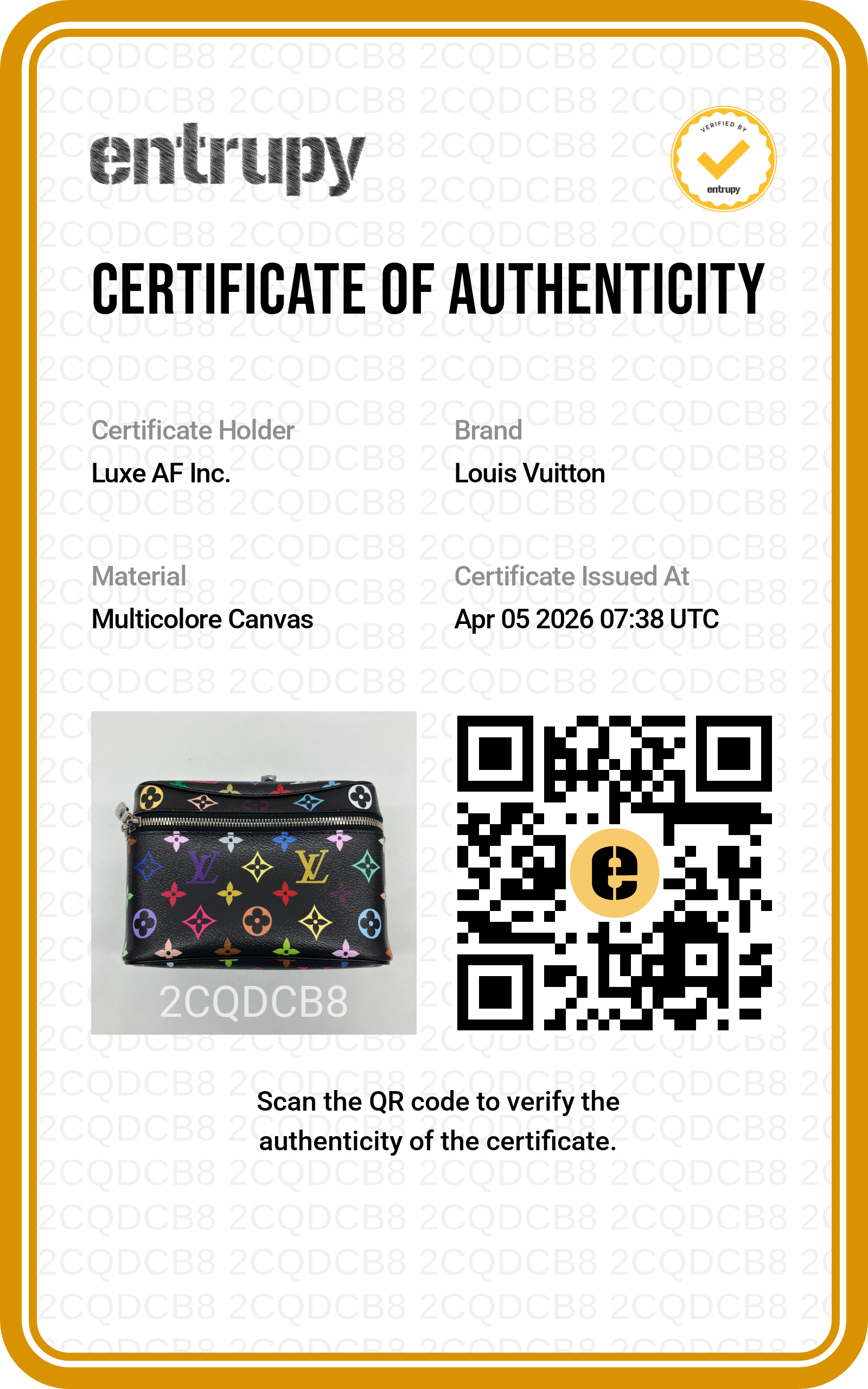 Louis Vuitton x Takashi Murakami Nice Mini Black Multicolor Bag LV2397