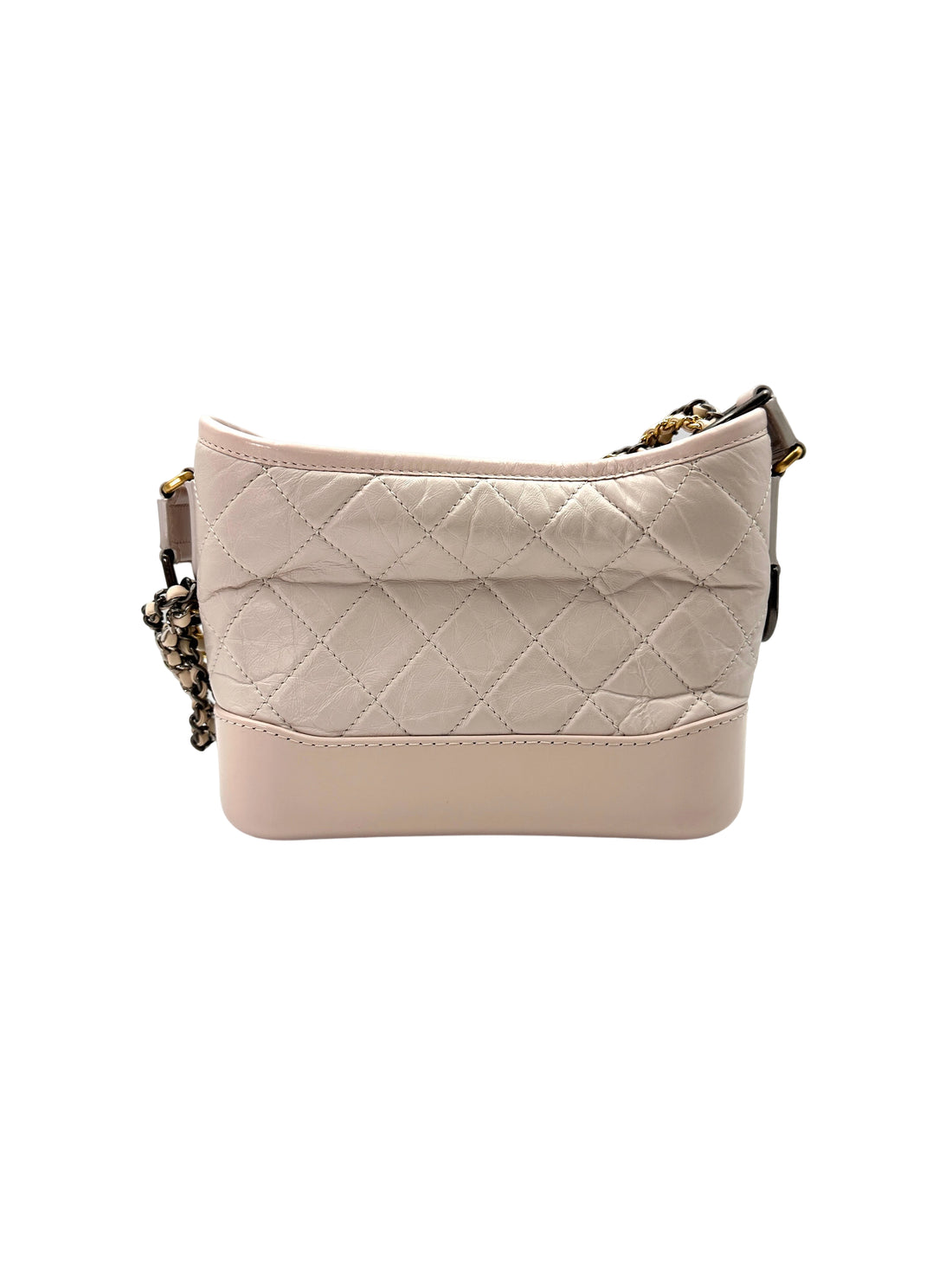 Chanel Gabrielle Pink Quilted Leather Small Size Hobo Bag(26***48) CC1724