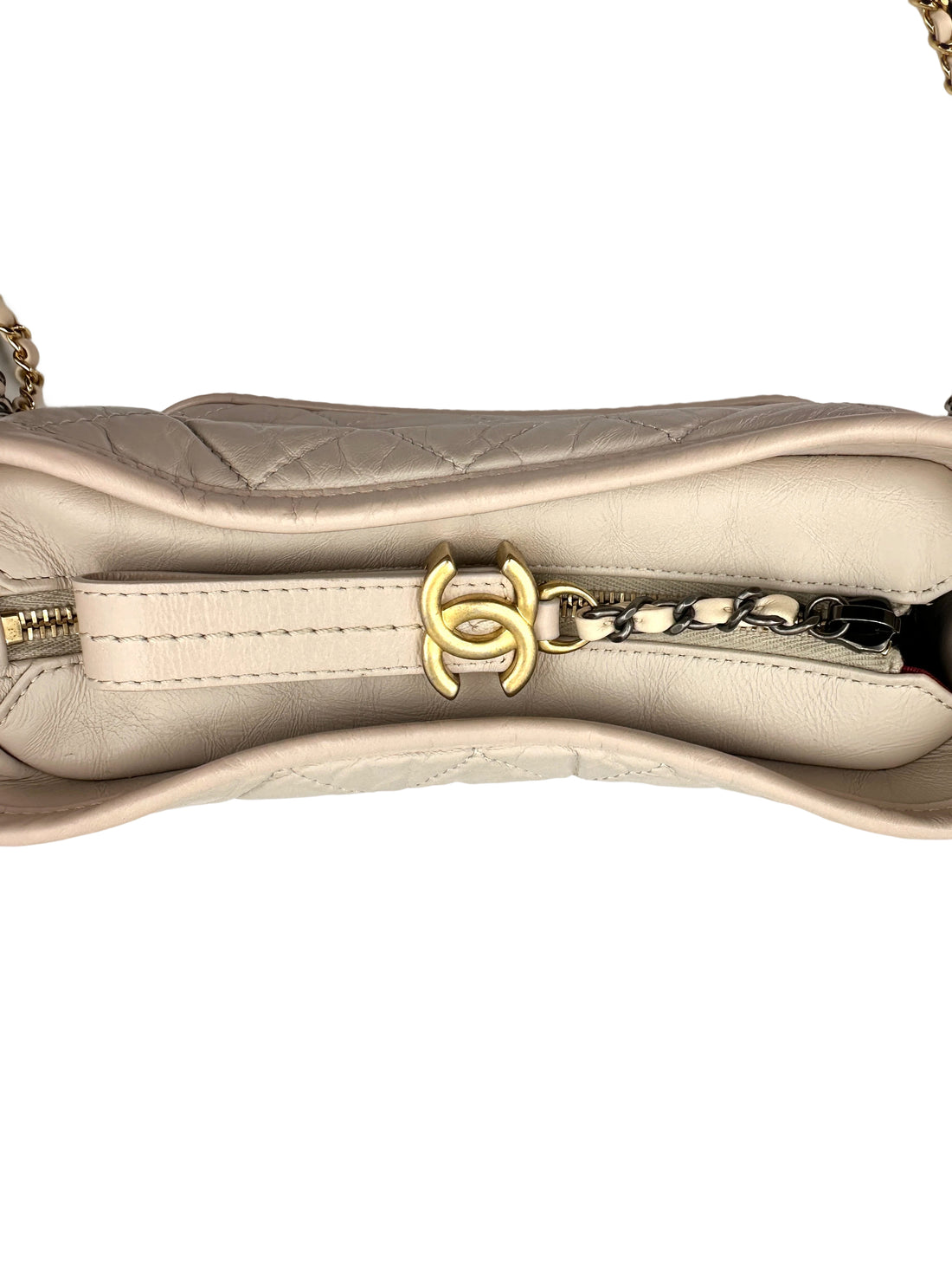 Chanel Gabrielle Pink Quilted Leather Small Size Hobo Bag(26***48) CC1724