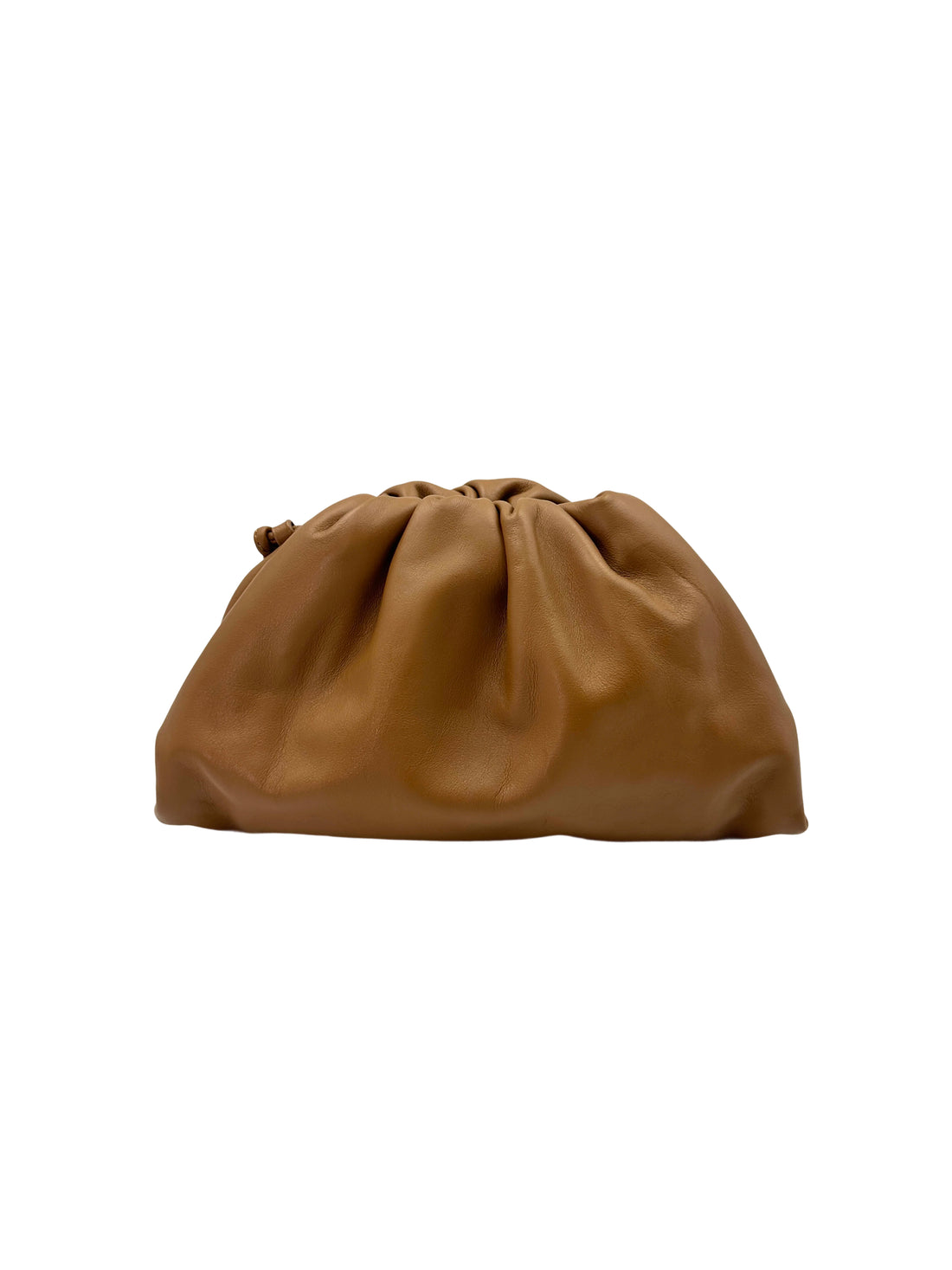 Bottega Veneta The Mini Pouch Brown Leather Small Size Bag BV123