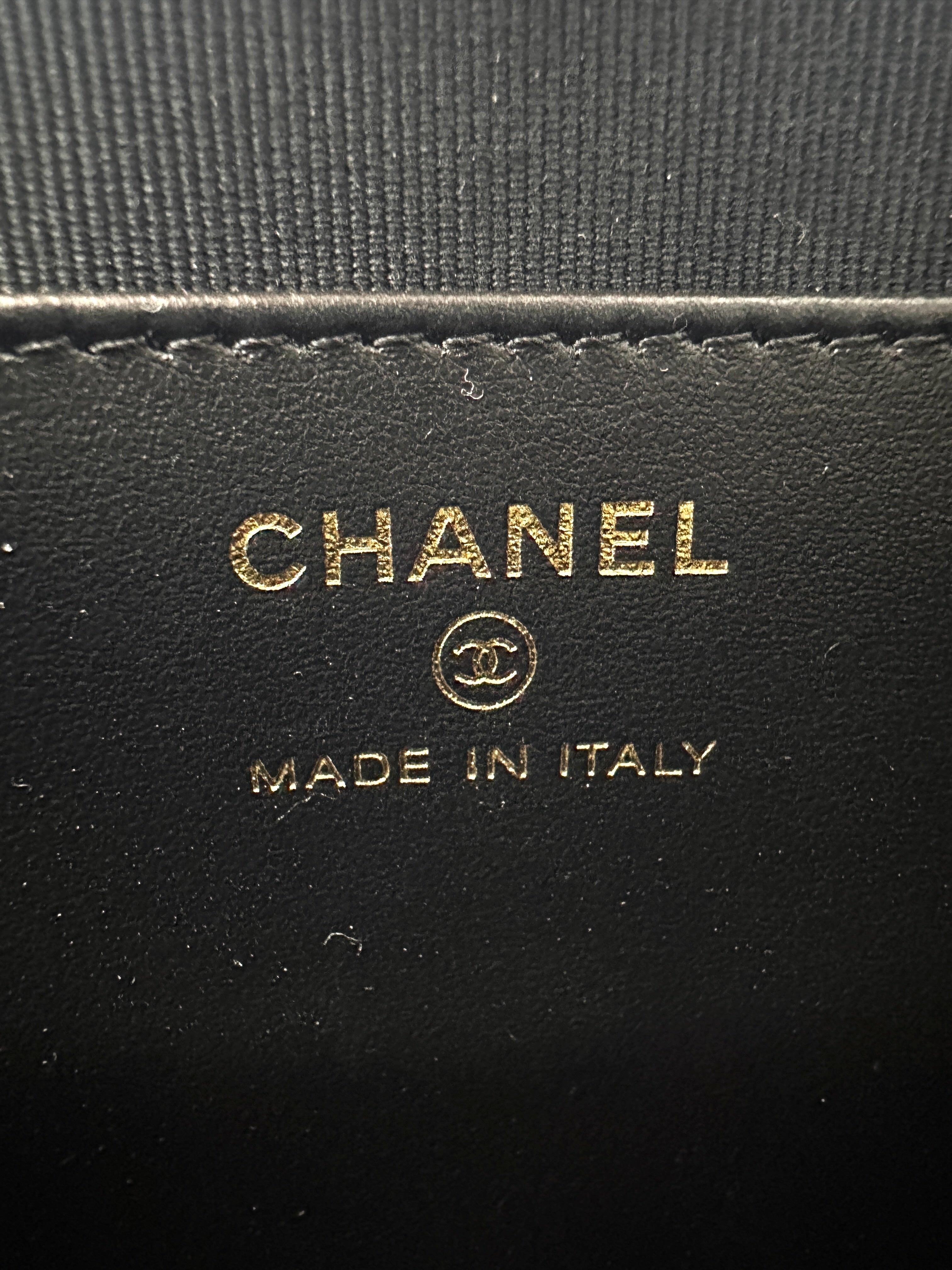 Chanel 23K Black Quilted Leather Riviera Top Handle Bag(EN***CL) CC1727
