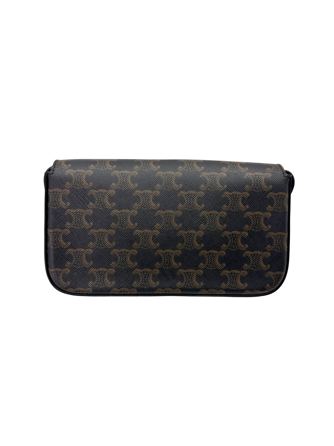 Celine Triomphe Canvas Claude Shoulder Bag CE142
