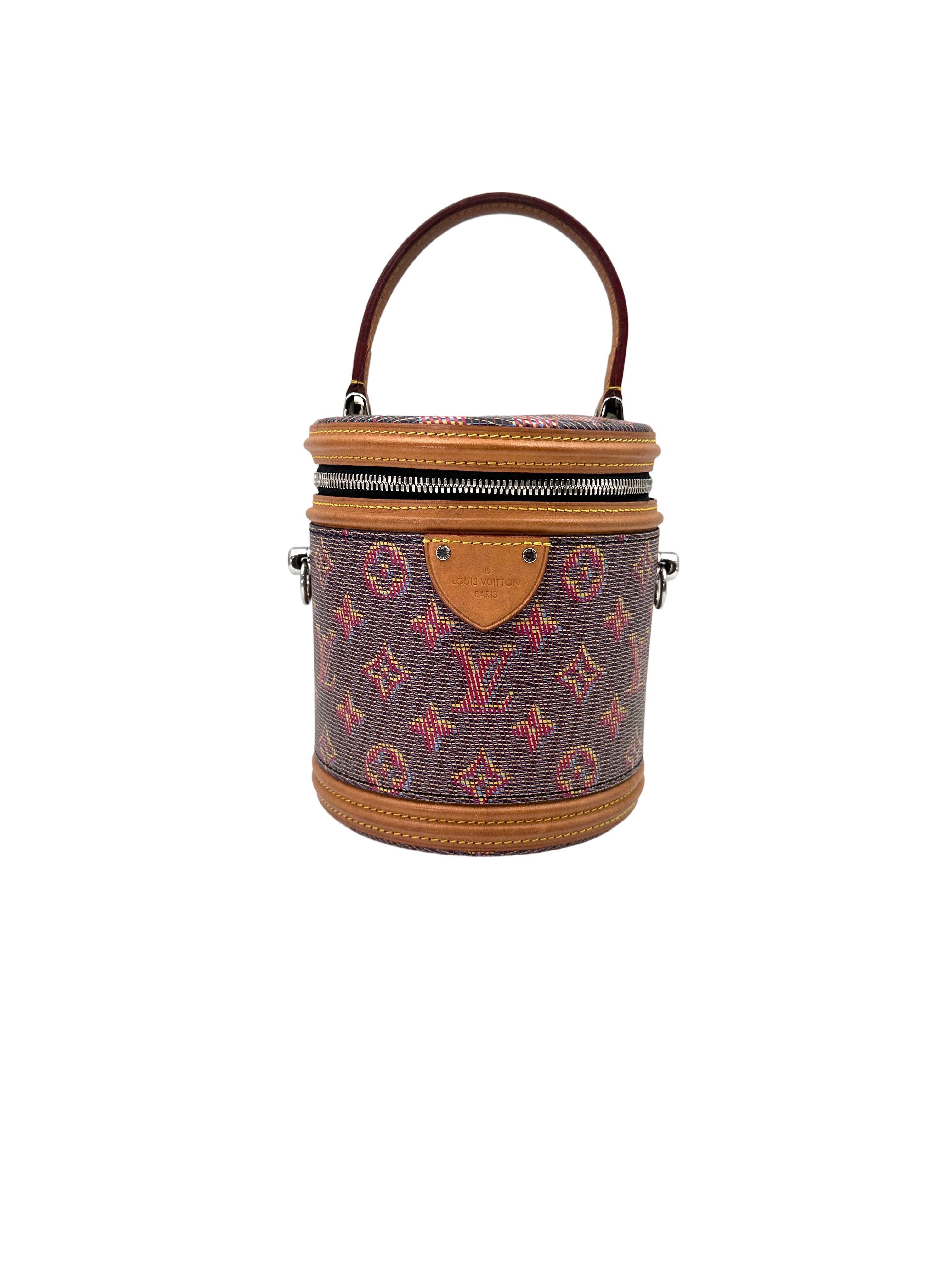 Louis Vuitton Limited Edition LV Pop Monogram Cannes Handle Bag LV2403