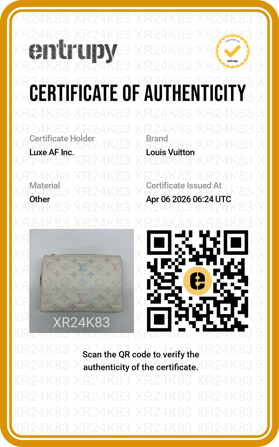 Louis Vuitton Coussin Milky Way White Monogram Embossed Puffy Leather Shoulder Bag LV2401