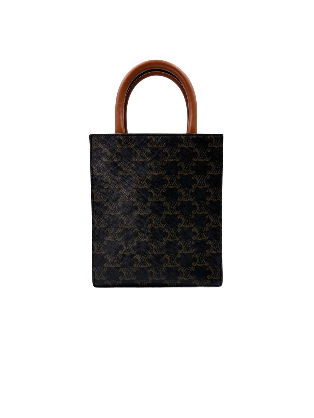 Celine Vertical Cabas Triomphe Canvas Handle Bag CEJ260423