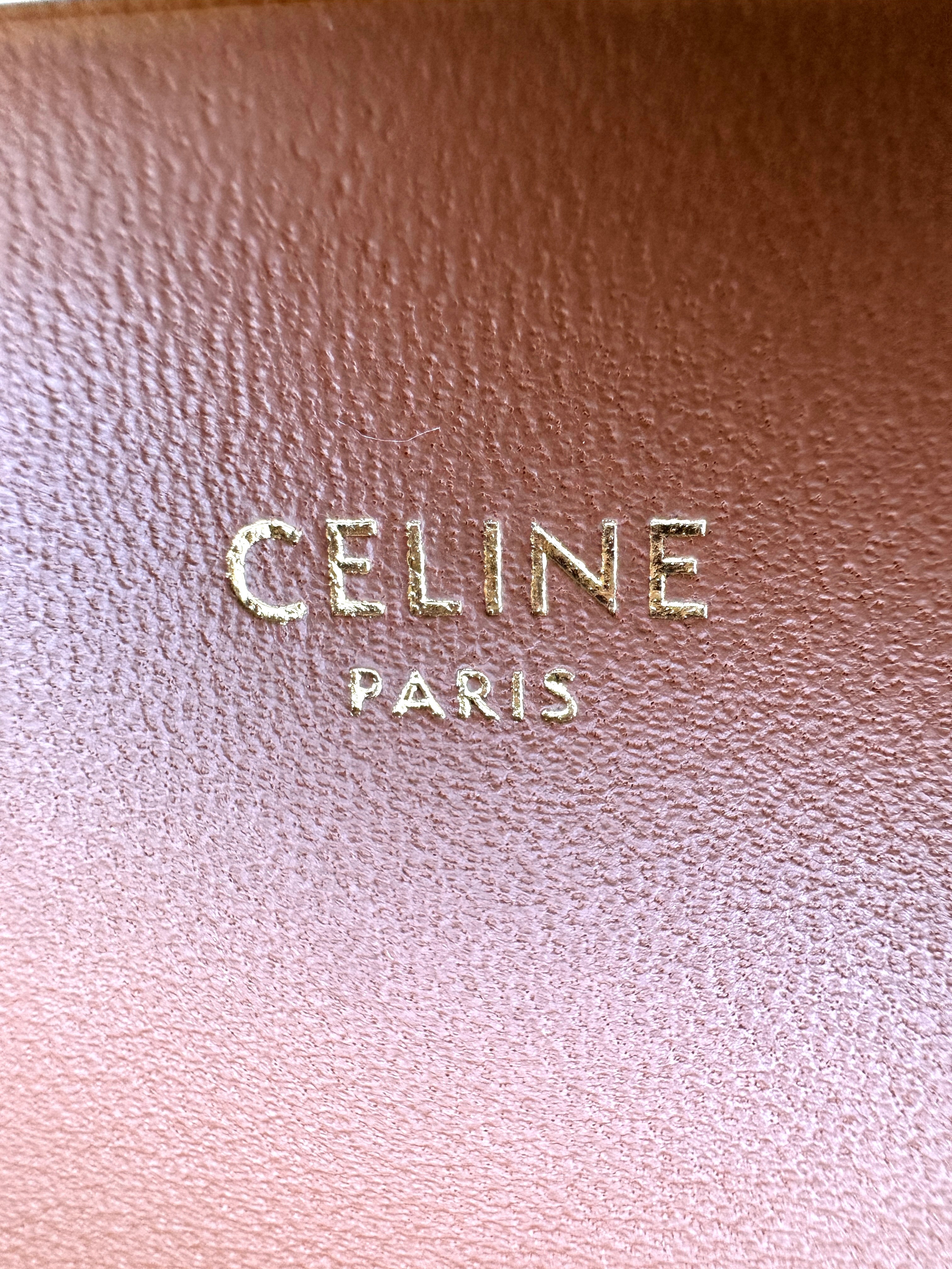 Celine Teen Triomphe White Triomphe Canvas Shoulder Bag CEC260422