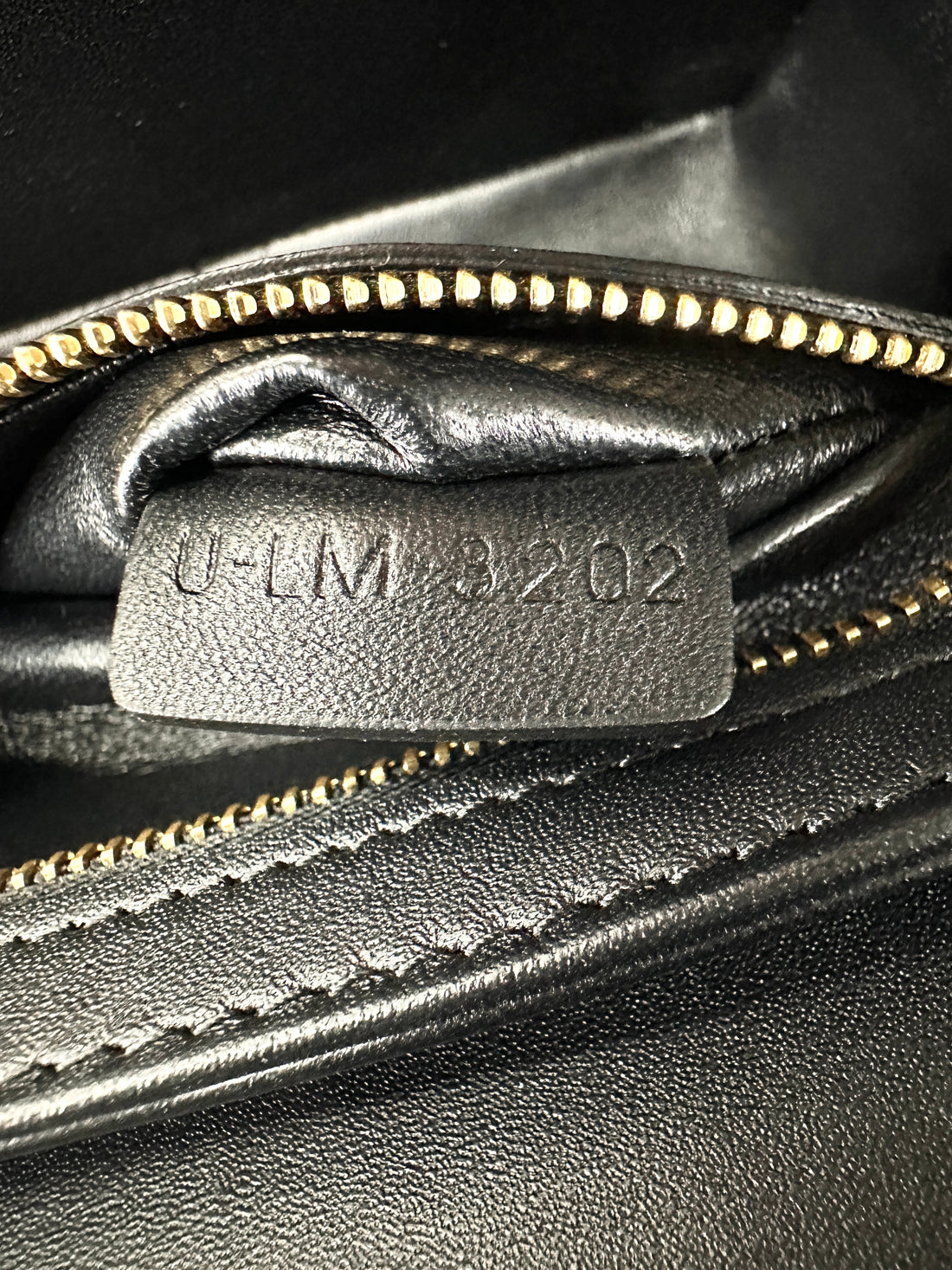 Celine Triomphe Black Leather Shoulder Bag CE148