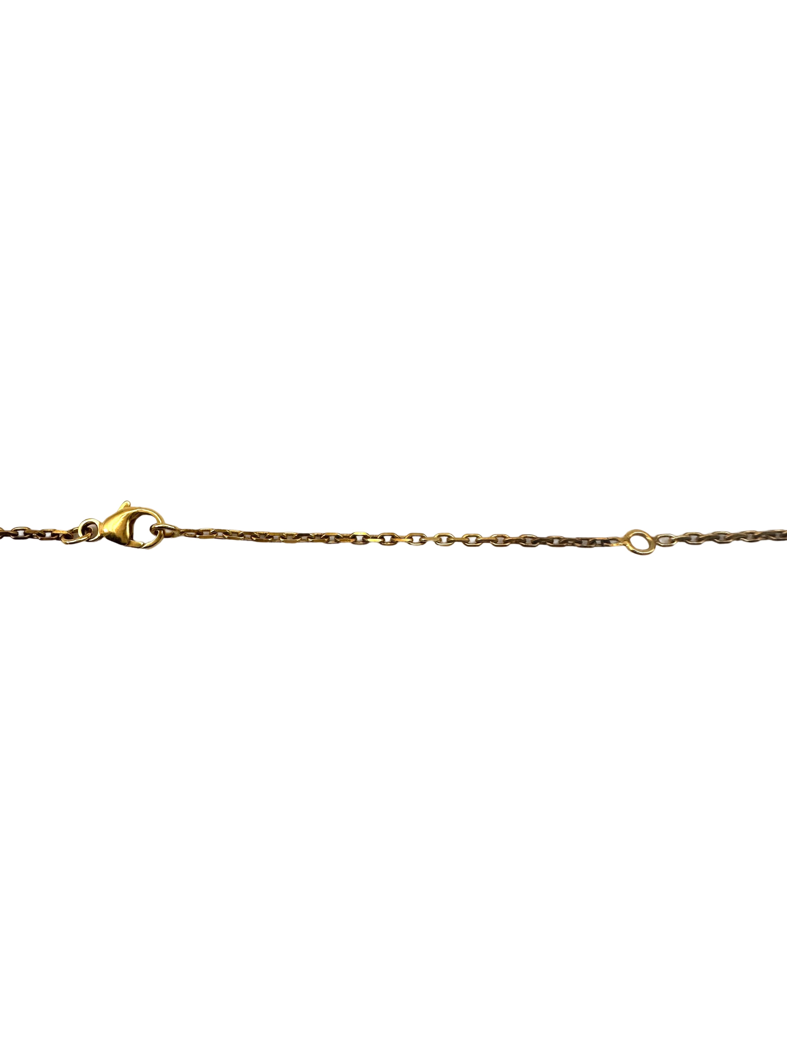 Hermes Gold Cadena Padlock Charm HR89