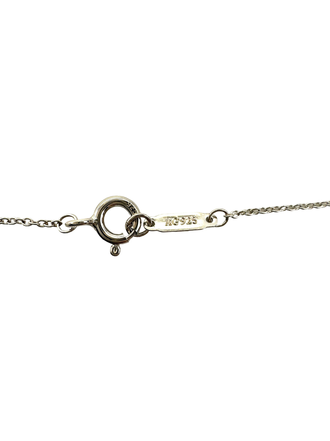 Tiffany & Co. Sterling Silver Snowflake Pendant Necklace TC02