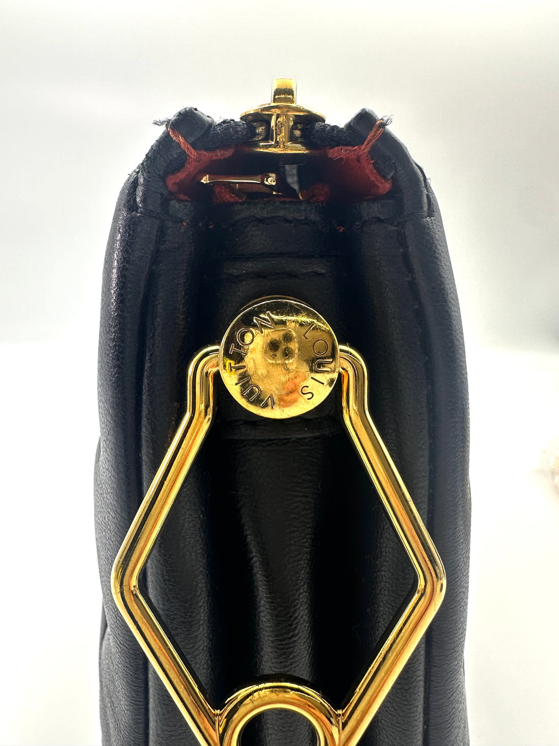 Louis Vuitton Coussin BB black Monogram Embossed Leather Shoulder Bag LV2407