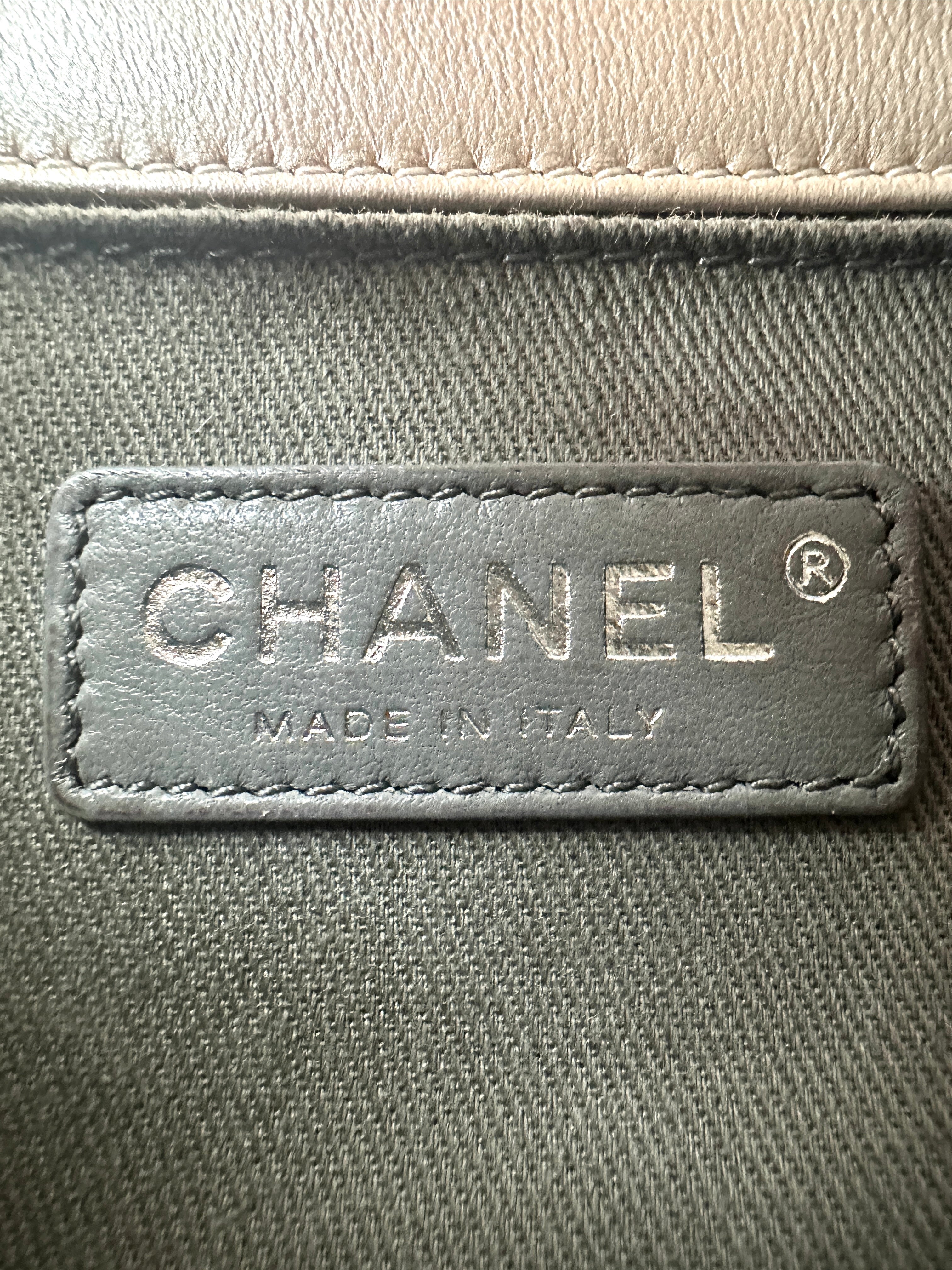 Chanel LeBoy Pink Quilted Leather Small Size Flap Bag With Aged Silver Buckle(16***67) CC1736