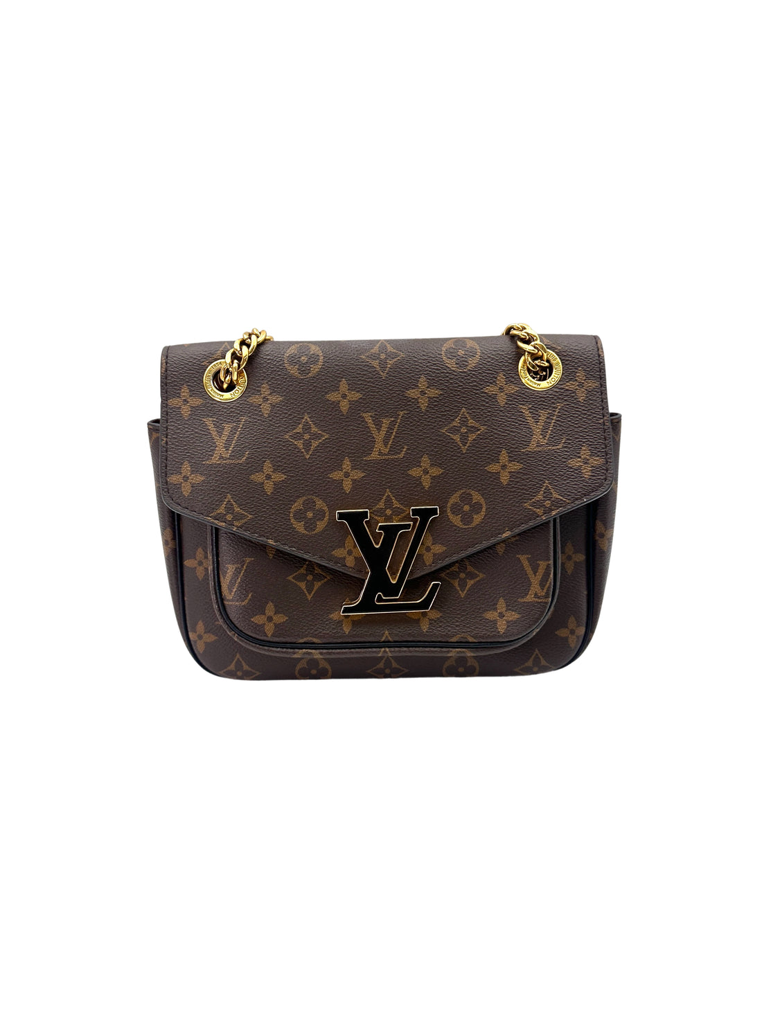 Louis Vuitton Passy Monogram Canvas Chain Bag LV2410
