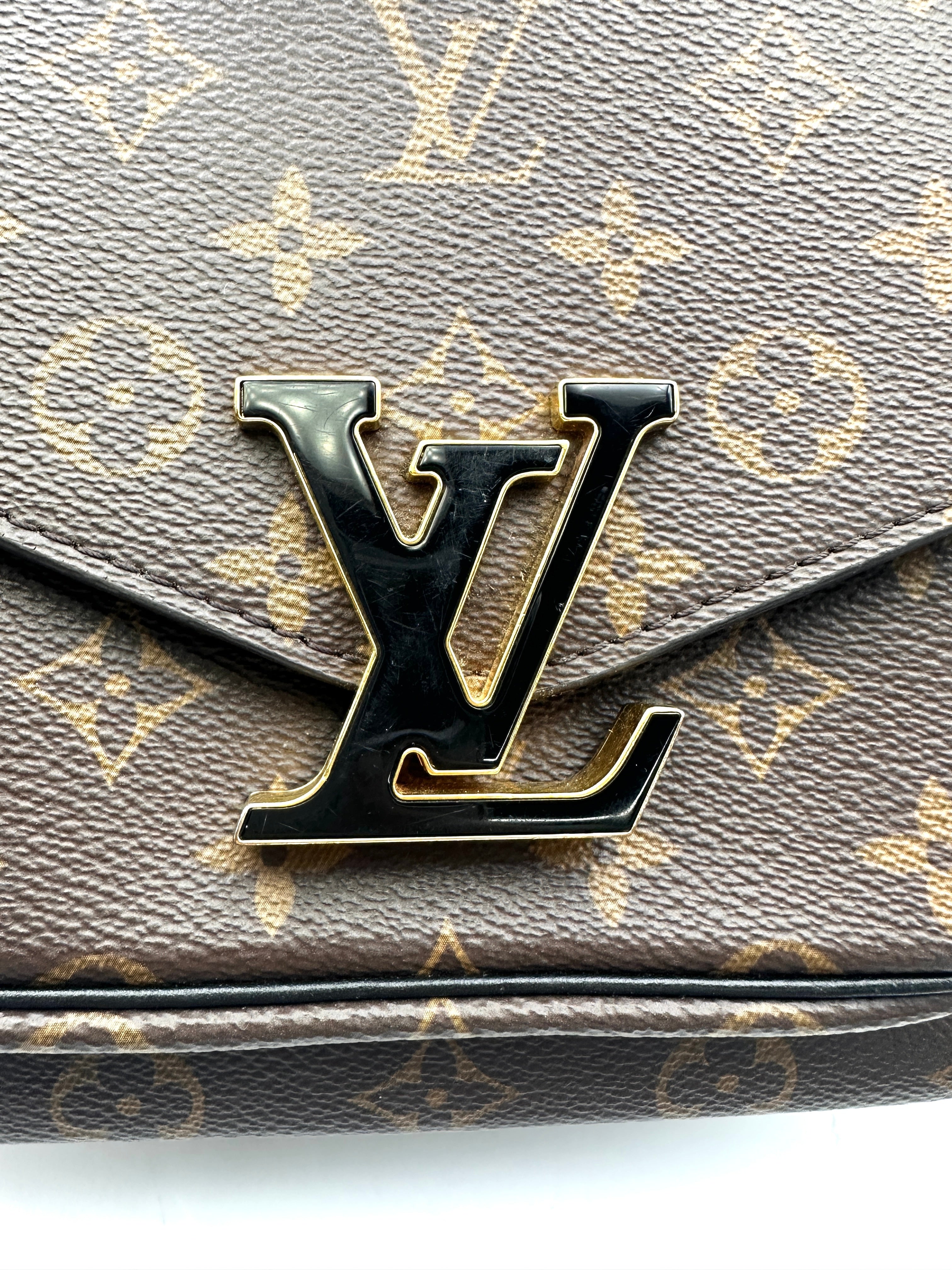 Louis Vuitton Passy Monogram Canvas Chain Bag LV2410