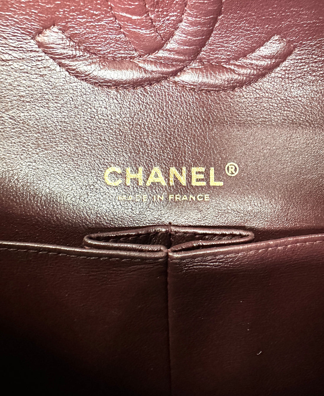 Chanel Classic Flap Black Quilted Calfskin Medium Size Shoulder Bag With Gold Hardware(18***62) CC1740