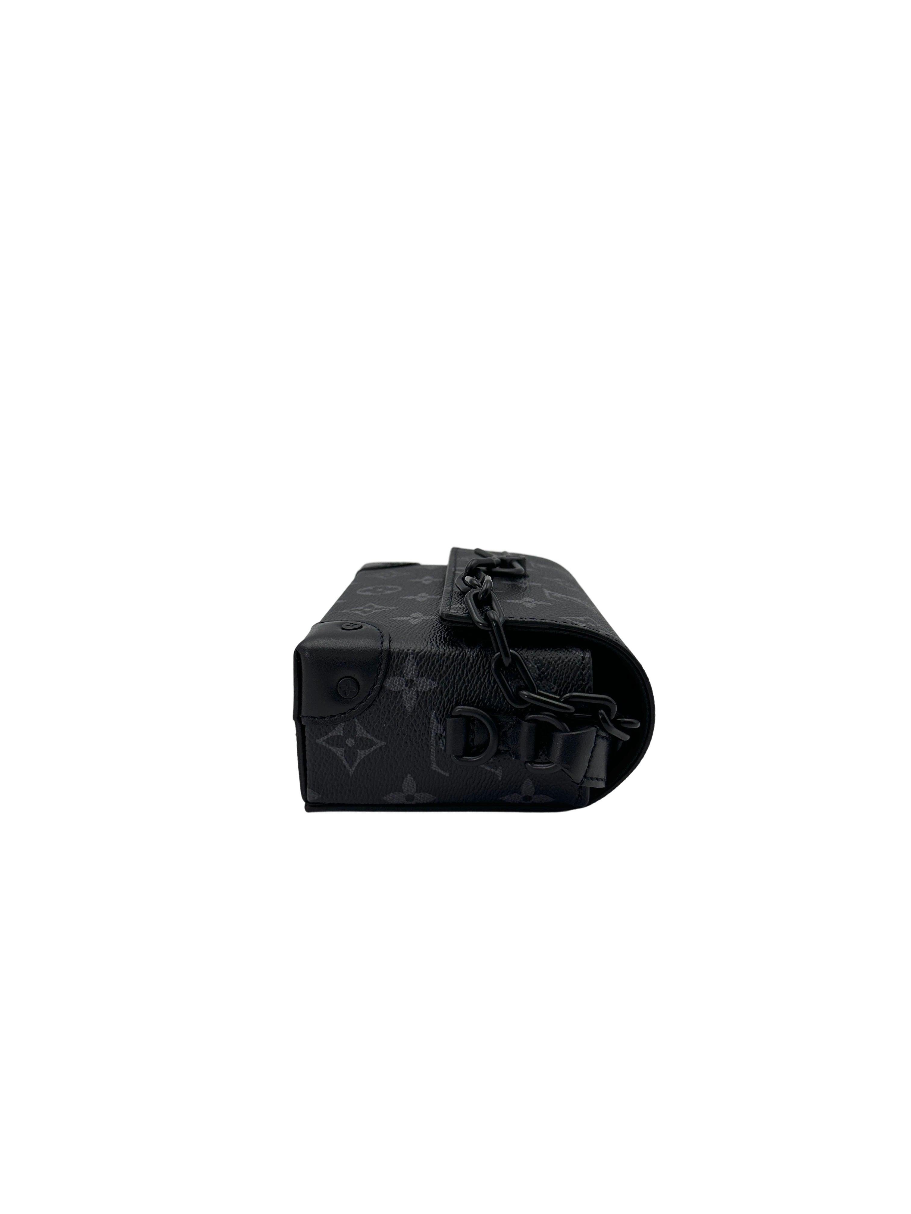 Louis Vuitton Steamer Wearable Black Monogram Eclipse Wallet LV2408