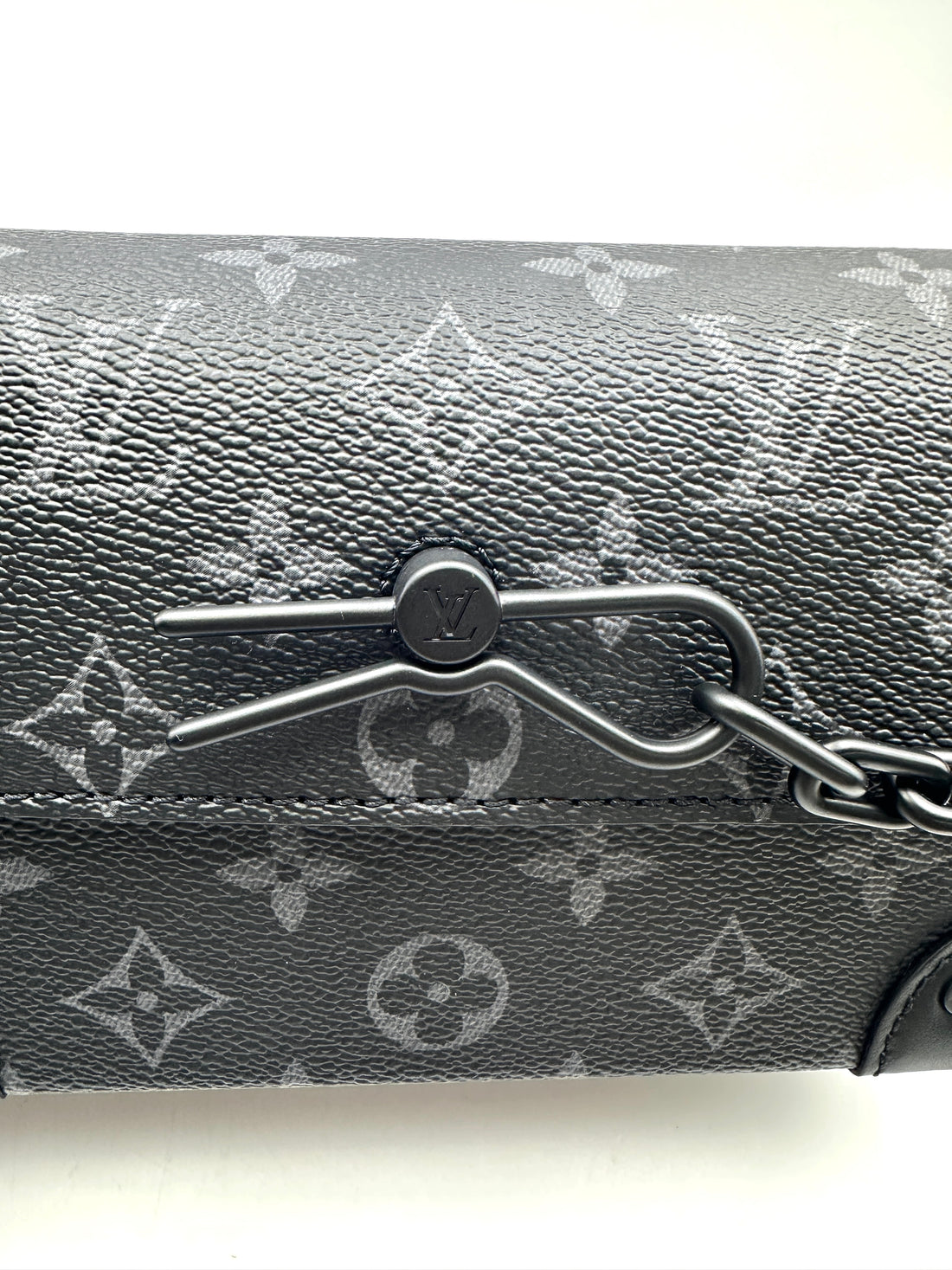 Louis Vuitton Steamer Wearable Black Monogram Eclipse Wallet LV2408