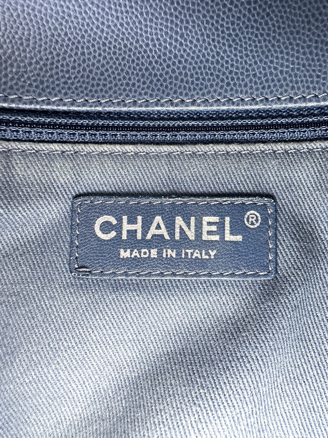 Chanel CoCo Handle Navy Quilted Calfskin Large Size Shoulder Bag(23***80) CC1742