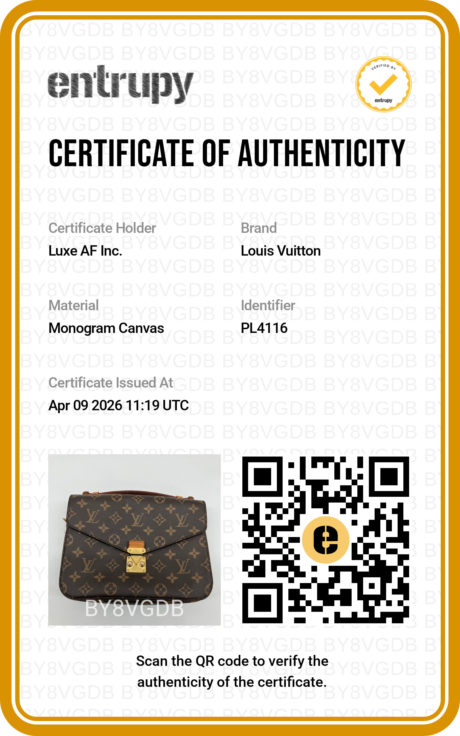 Louis Vuitton Monogram Canvas Pochette Metis LV2416