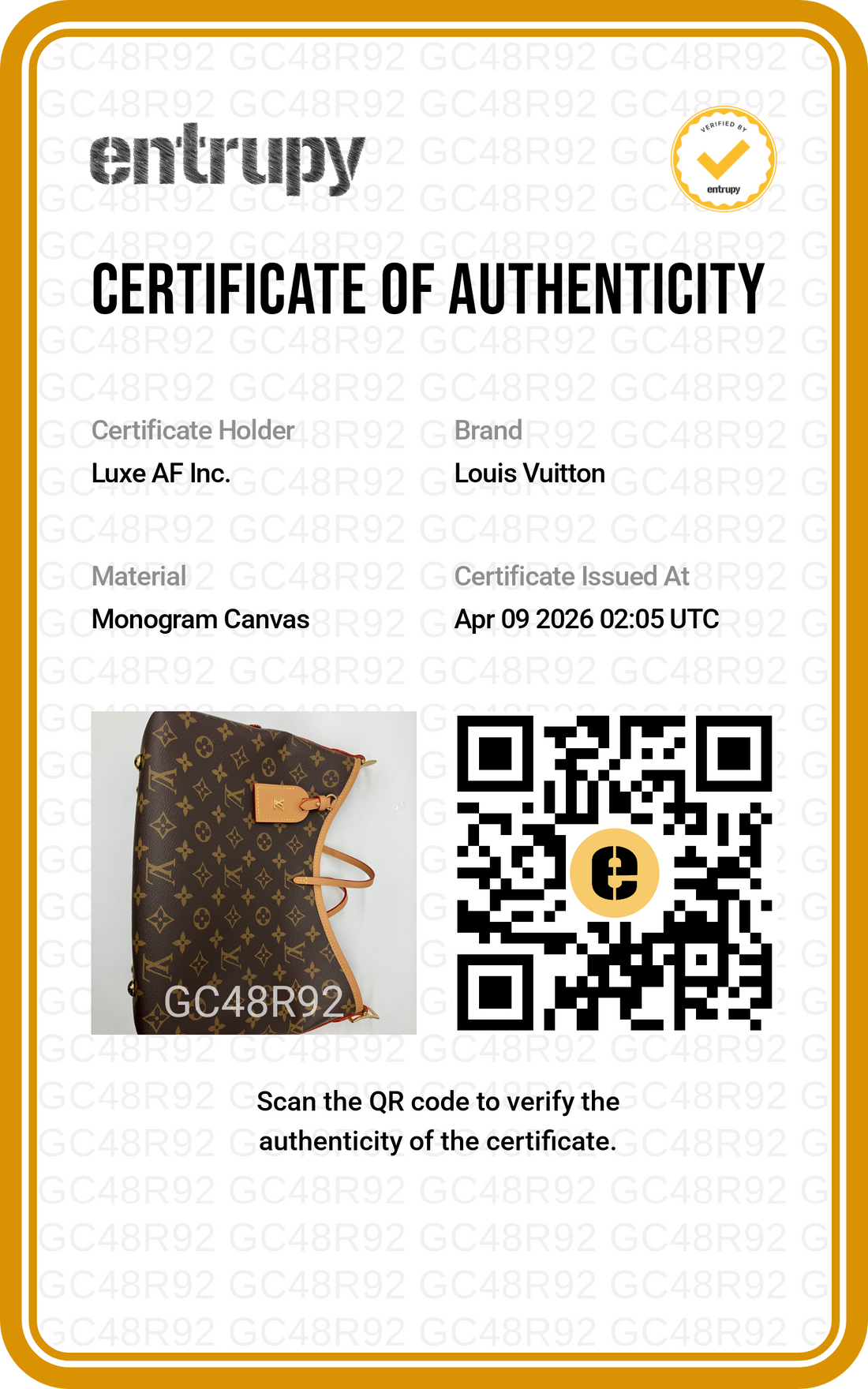 Louis Vuitton Monogram Carryall BB Shoulder Bag LVC