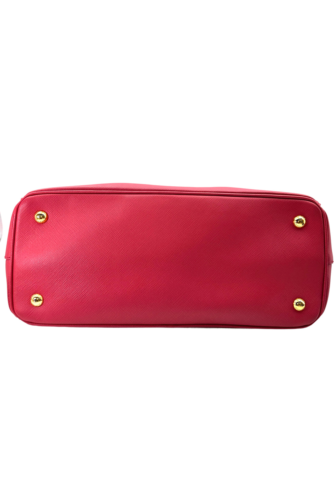 Prada Galleria Red Saffiano Lux Leather Handle Bag PR259