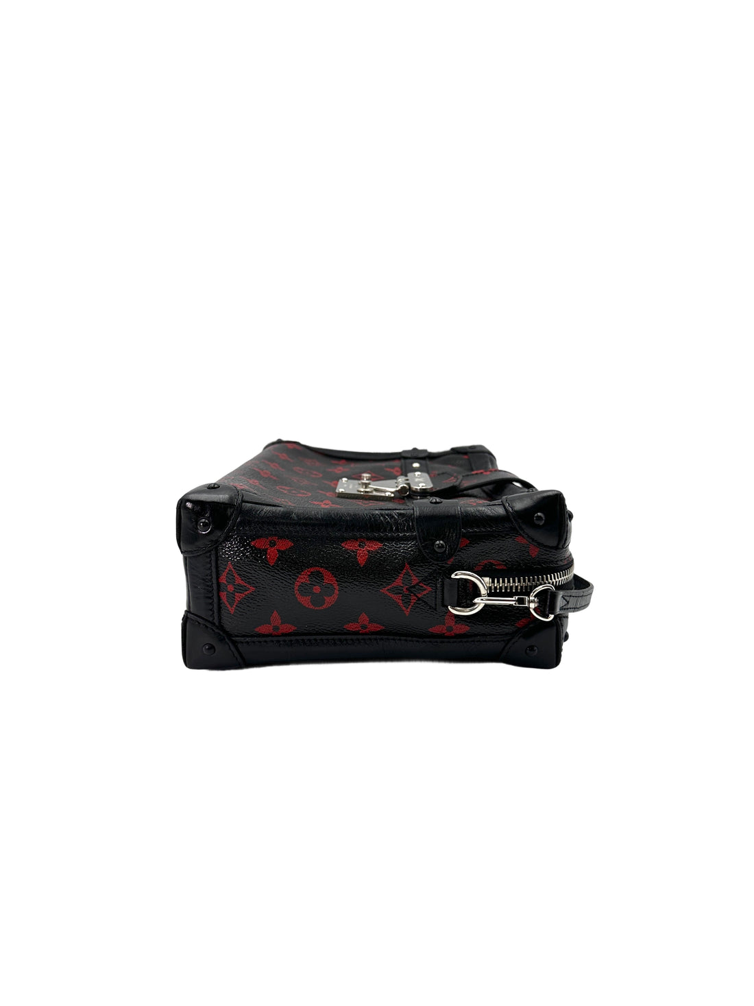 Louis Vuitton Petite Malle Black/Red Monogram Infrarouge Soft Bag LV2413