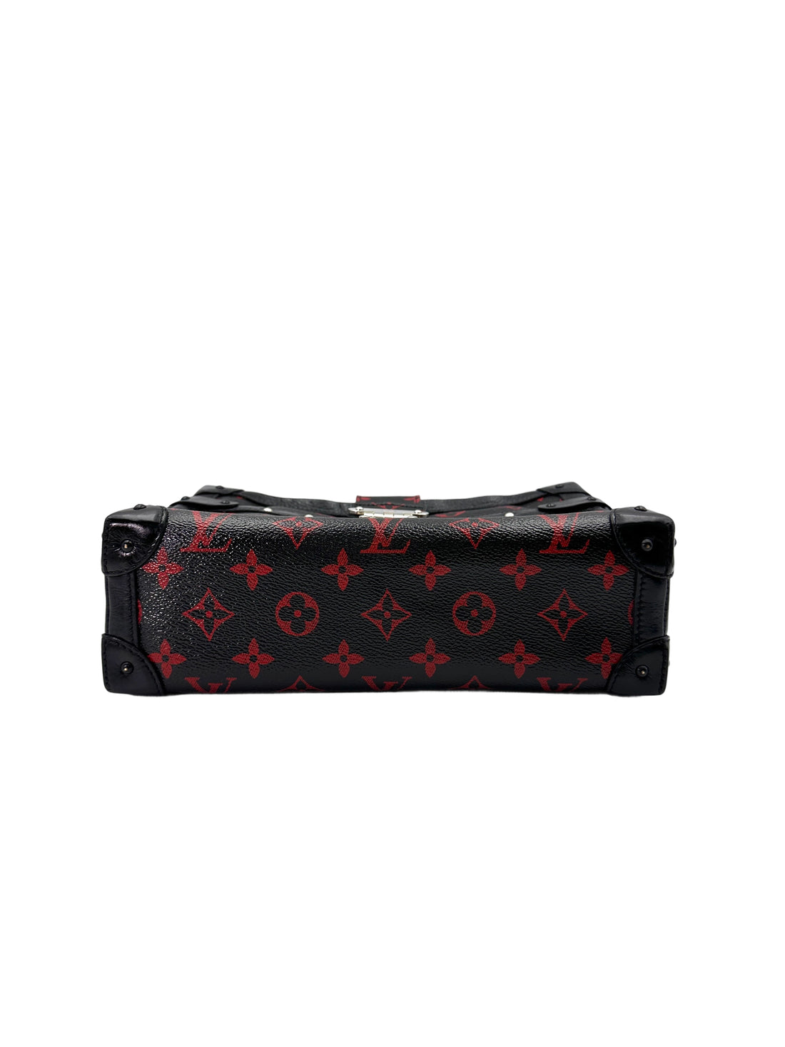 Louis Vuitton Petite Malle Black/Red Monogram Infrarouge Soft Bag LV2413