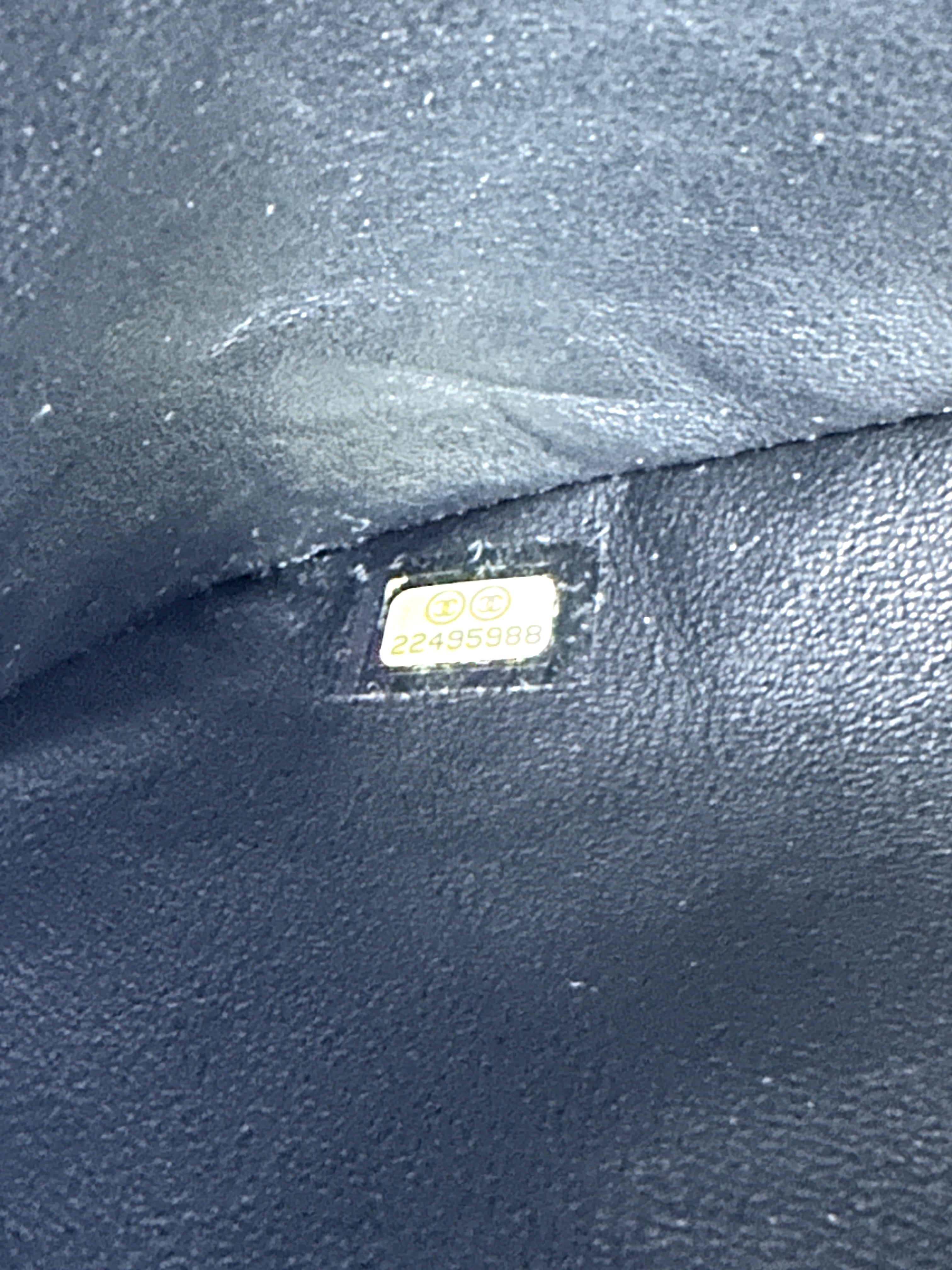 Chanel Classic Flap Black Quilted Lambskin Shoulder Bag(22***88) IRIS152