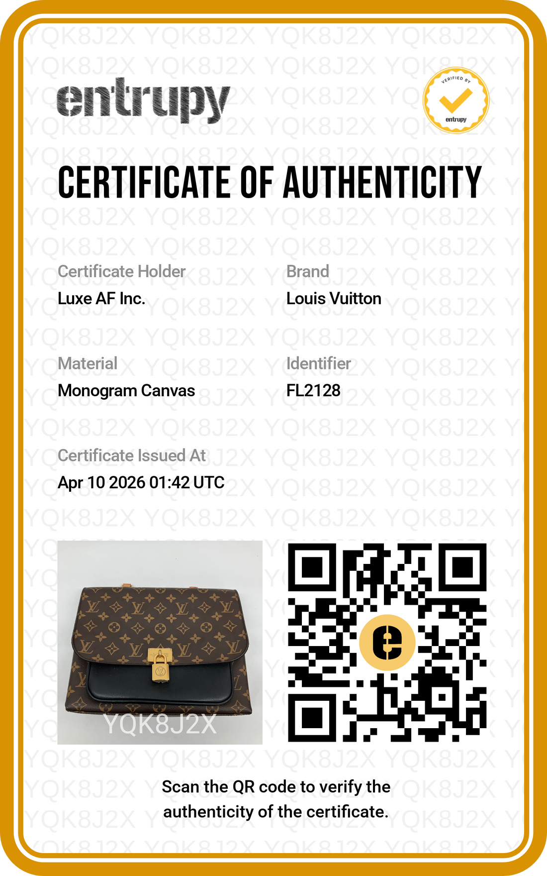 Louis Vuitton Marignan Monogram Canvas Handle Bag LV2412