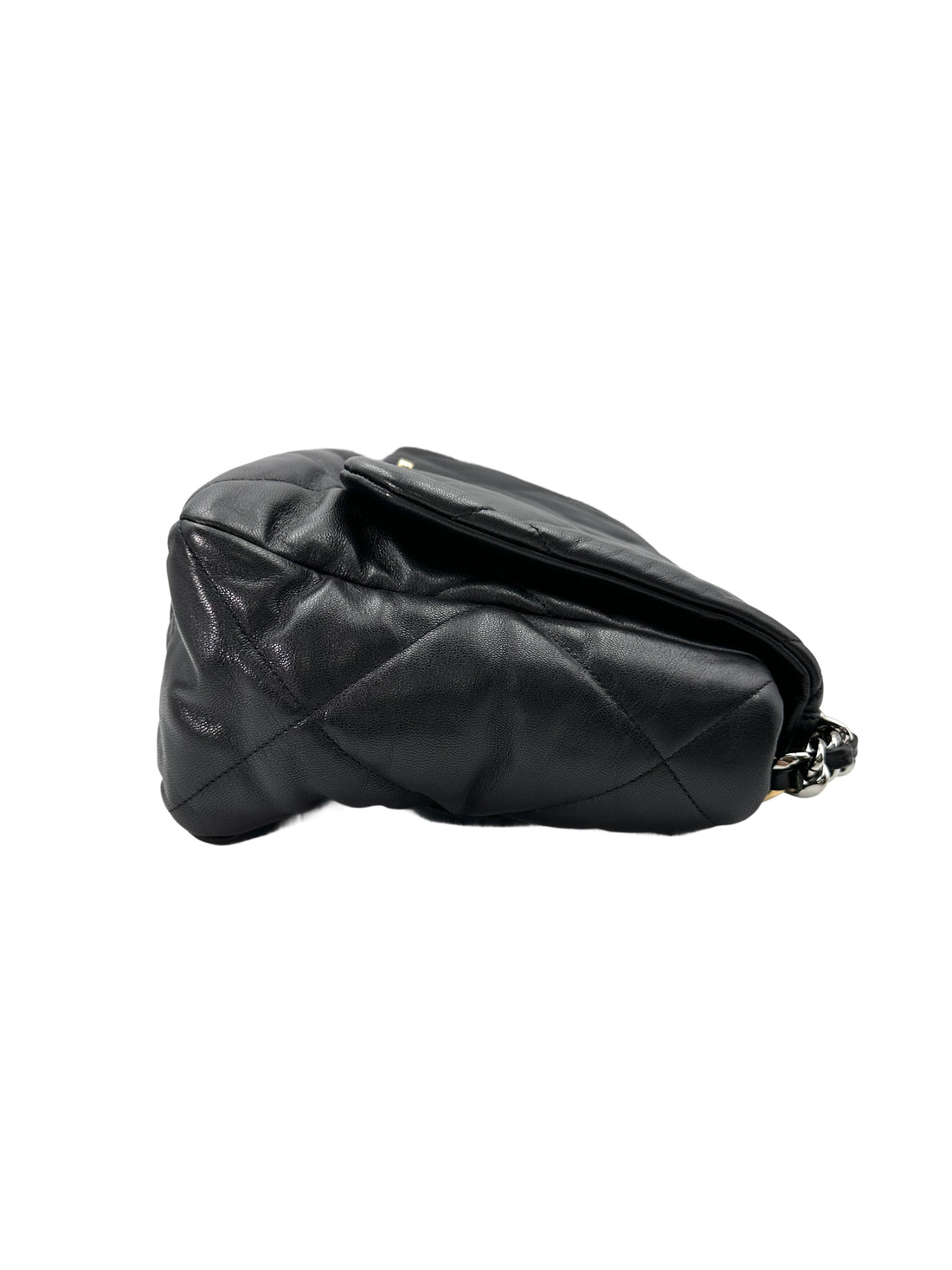 Chanel 19Bag Black Quilted Leather Flap Bag With Gold Hardware(30***19) CC1752