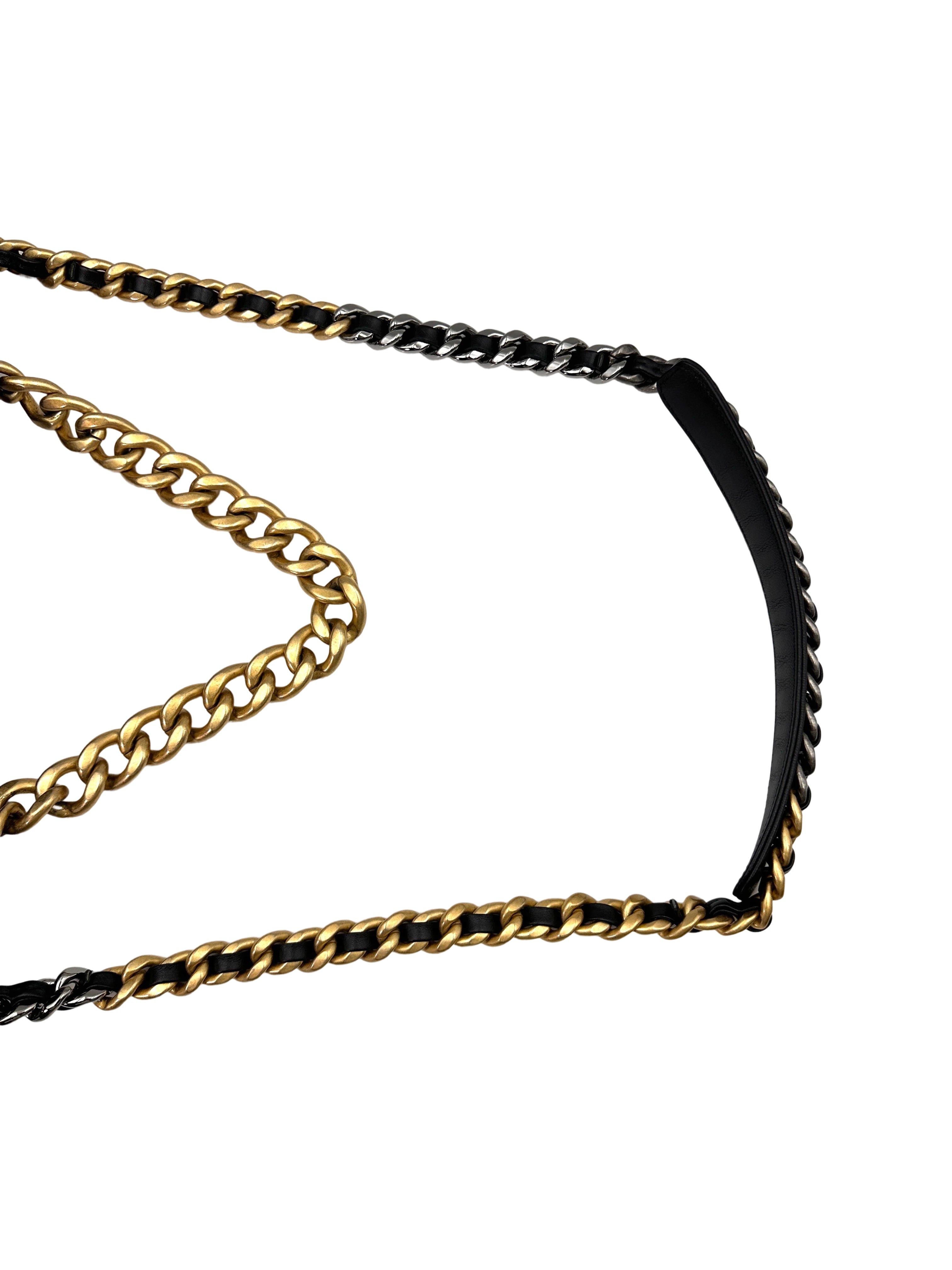Chanel 19Bag Black Quilted Leather Flap Bag With Gold Hardware(30***19) CC1752