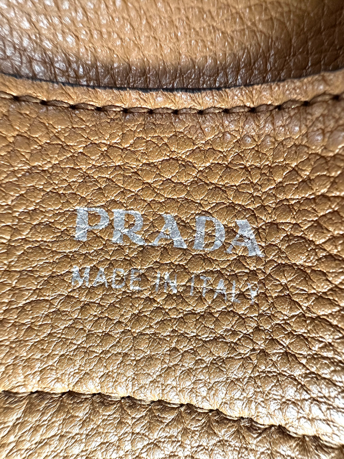 Prada Black Vitello Daino Leather Double Tote Handle Bag PR261