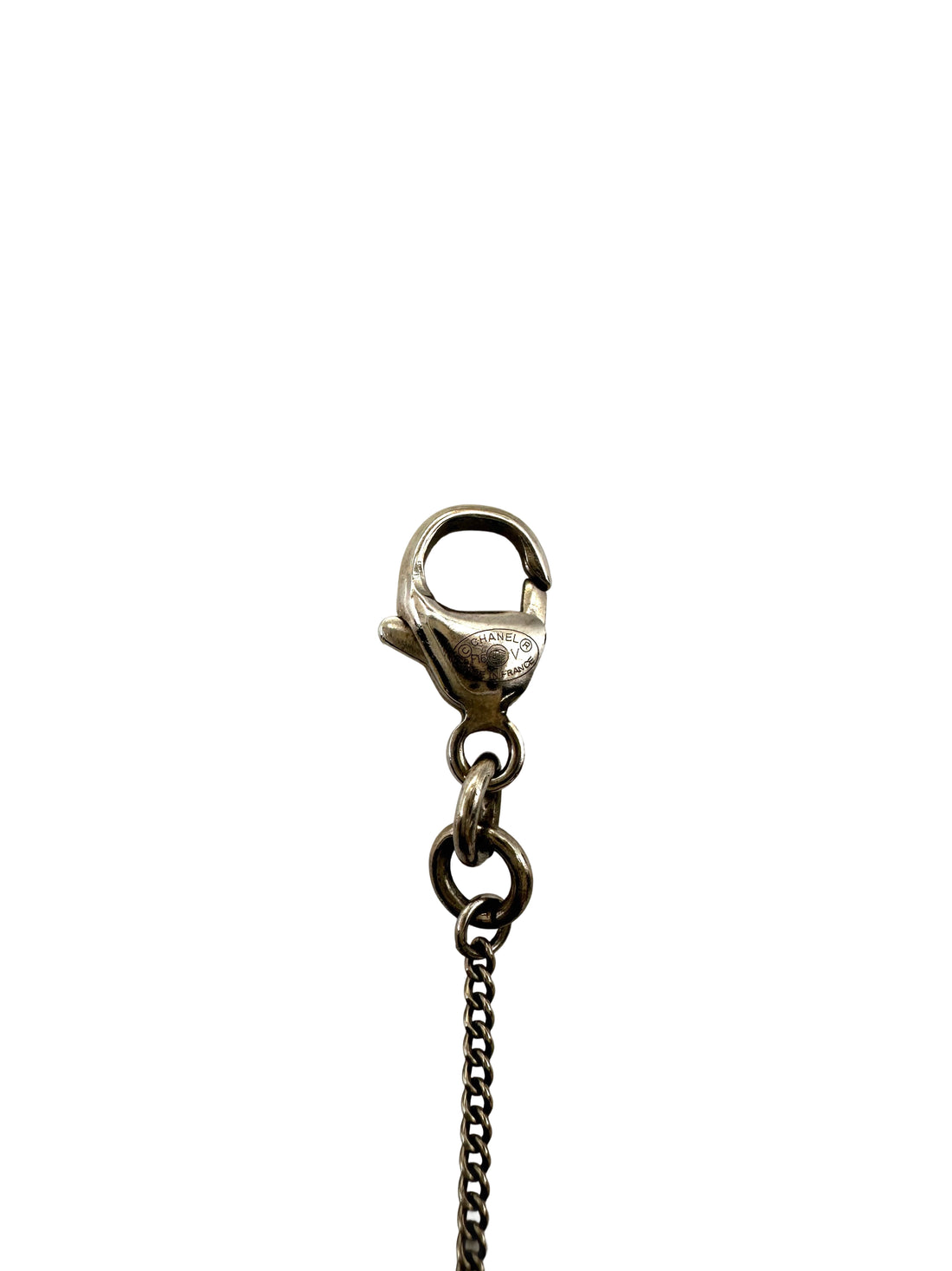 Chanel Crystal Star CC Logo Pendant Necklace CC1756