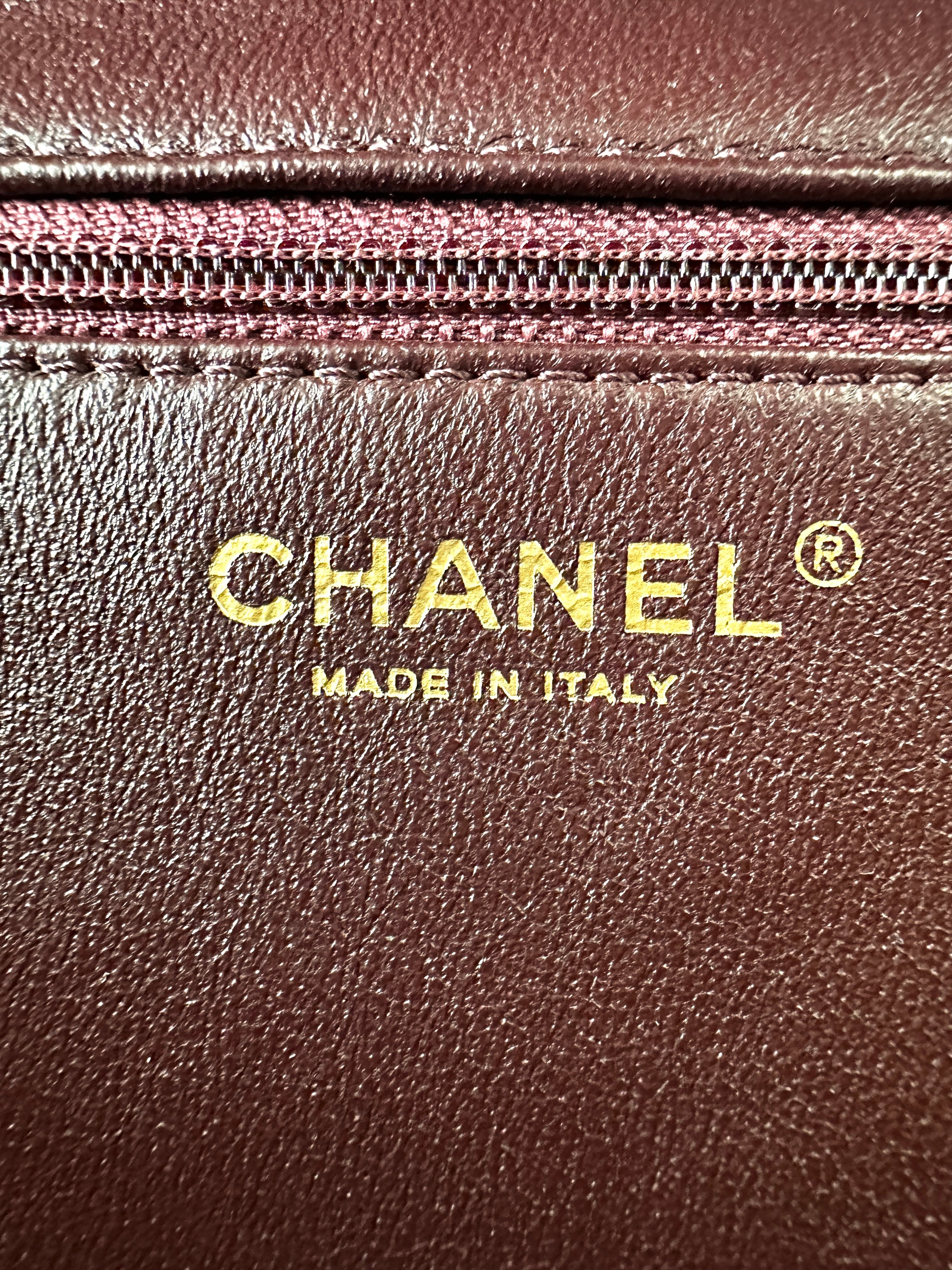 Chanel Trendy CC Navy Quilted Leather Small Size Bowling Bag(20***28) CC1758