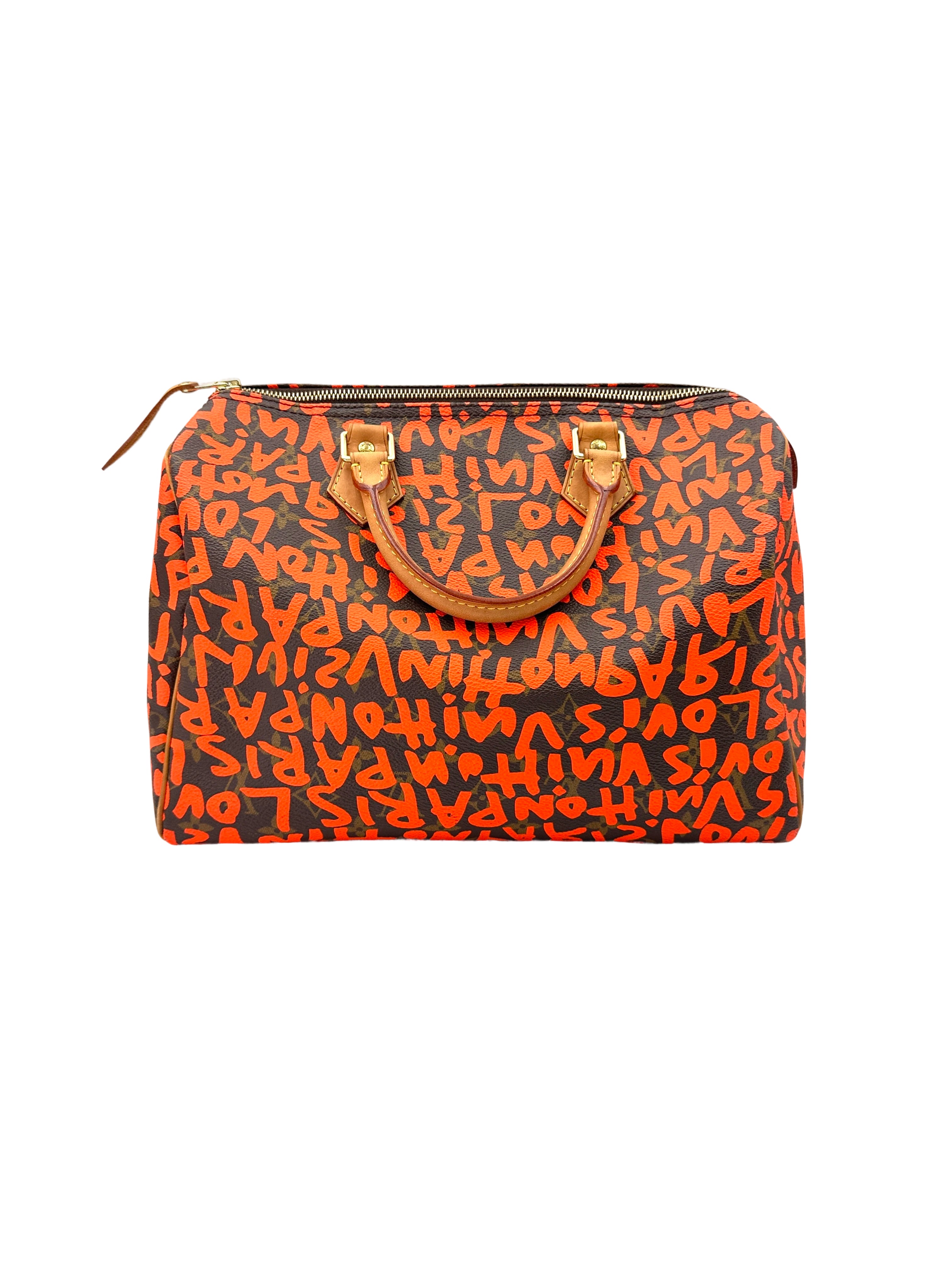 Louis Vuitton x Stephen Sprouse Speedy30 Monogram Graffiti Handle Bag LV2420