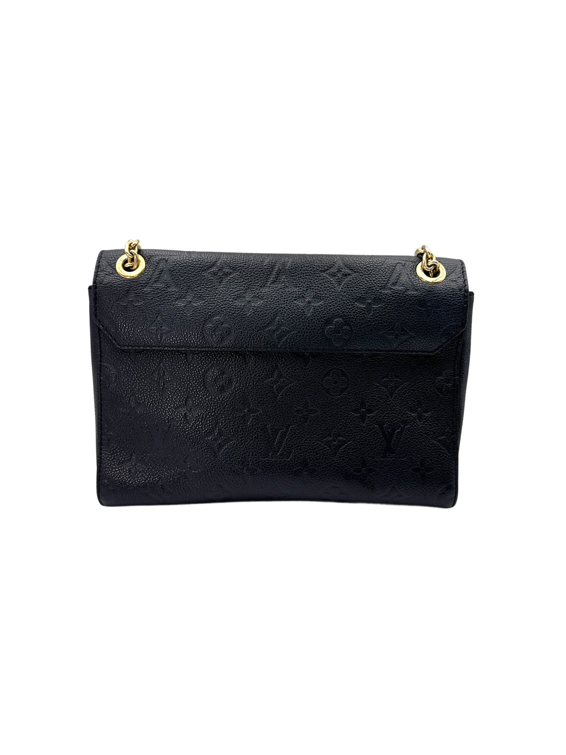 Louis Vuitton Vavin Black Monogram Empreinte Leather Shoulder Bag LV2422