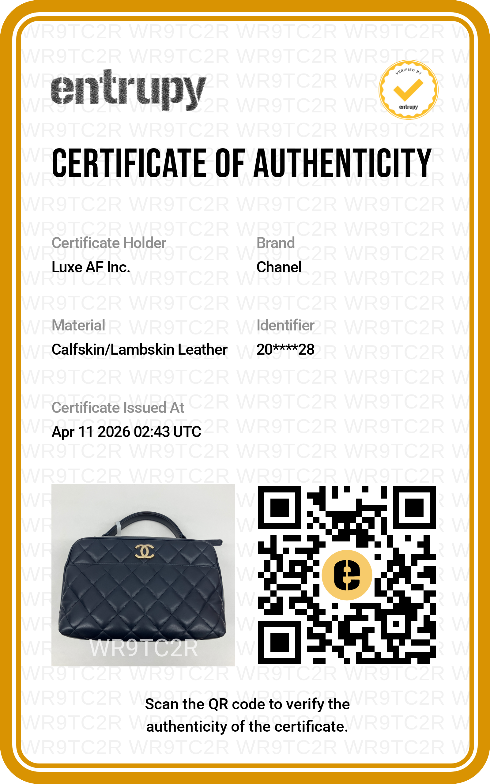 Chanel Trendy CC Navy Quilted Leather Small Size Bowling Bag(20***28) CC1758