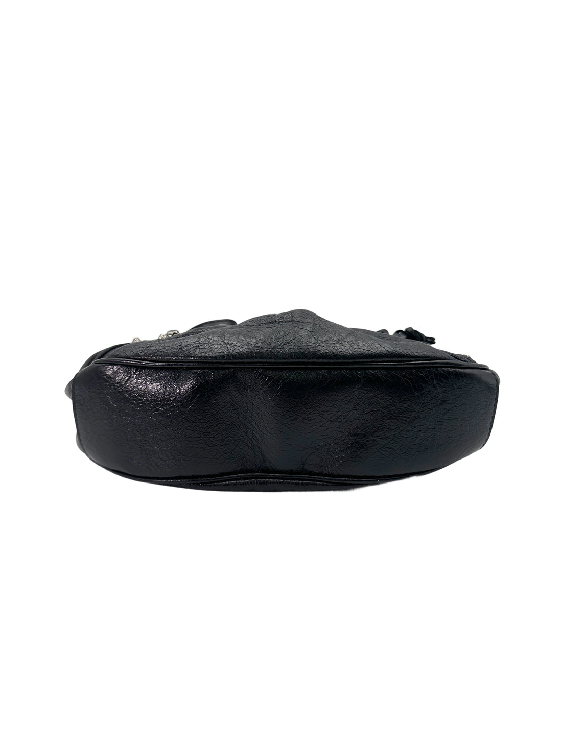 Balenciaga Le Cagole XS Black Leather Shoulder Bag BB63