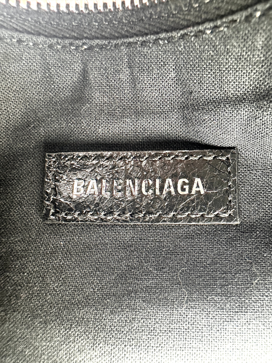 Balenciaga Le Cagole XS Black Leather Shoulder Bag BB63