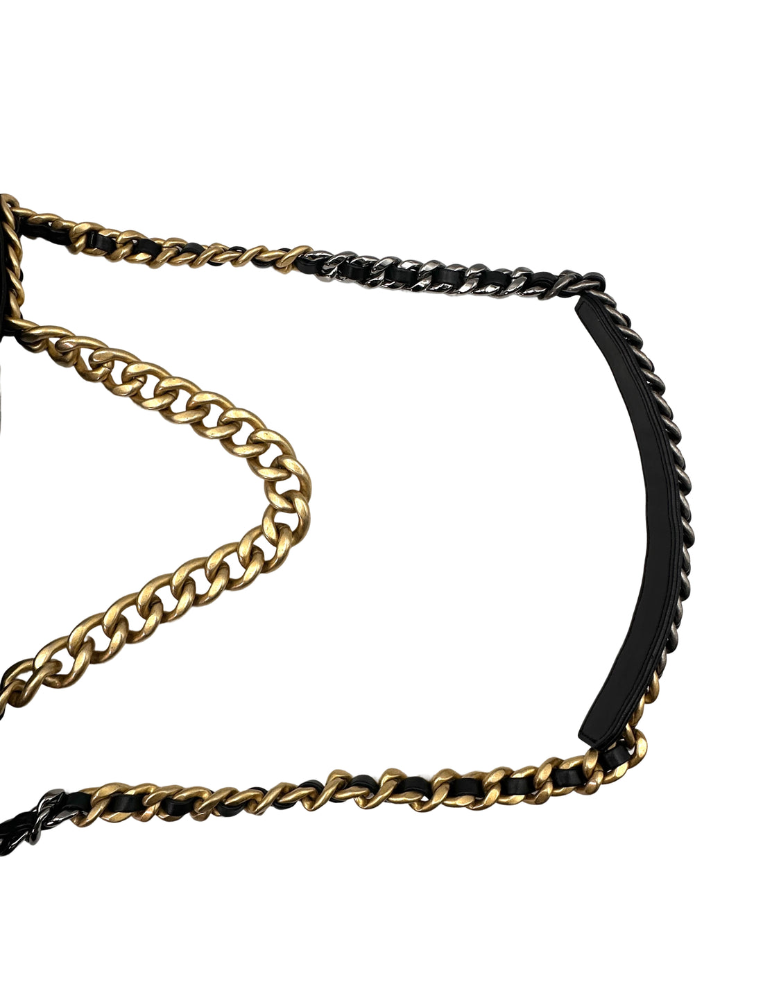 Chanel 19Bag Black Quilted Leather Max Flap Bag With Gold Hardware(29***43) IRIS160