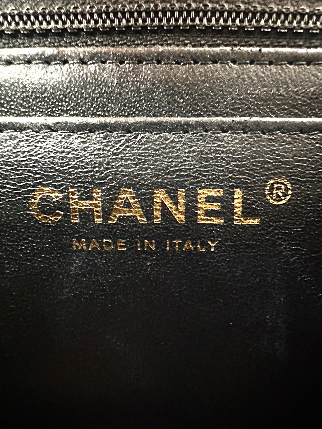 Chanel Mini Square Black Chevron Quilted Leather Flap Bag With Gold Buckle(23***06) CC1768