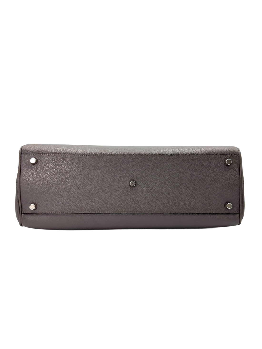 Gucci Zumi Grey Leather Handle Bag GG843