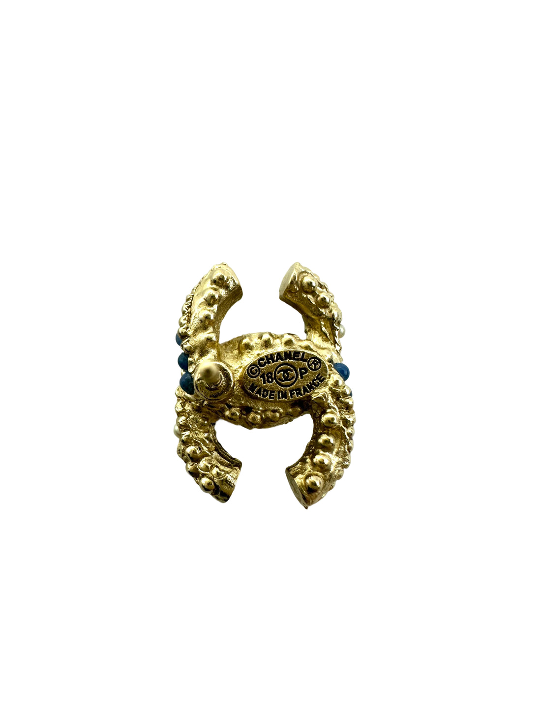 Chanel CC Logo Crystal Stud Earrings CC1769