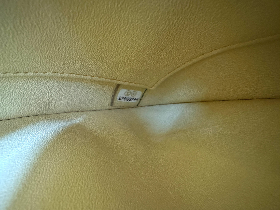 Chanel Trendy CC Yellow Quilted Leather Flap Bag With Gold Buckle(27***44) CC1770