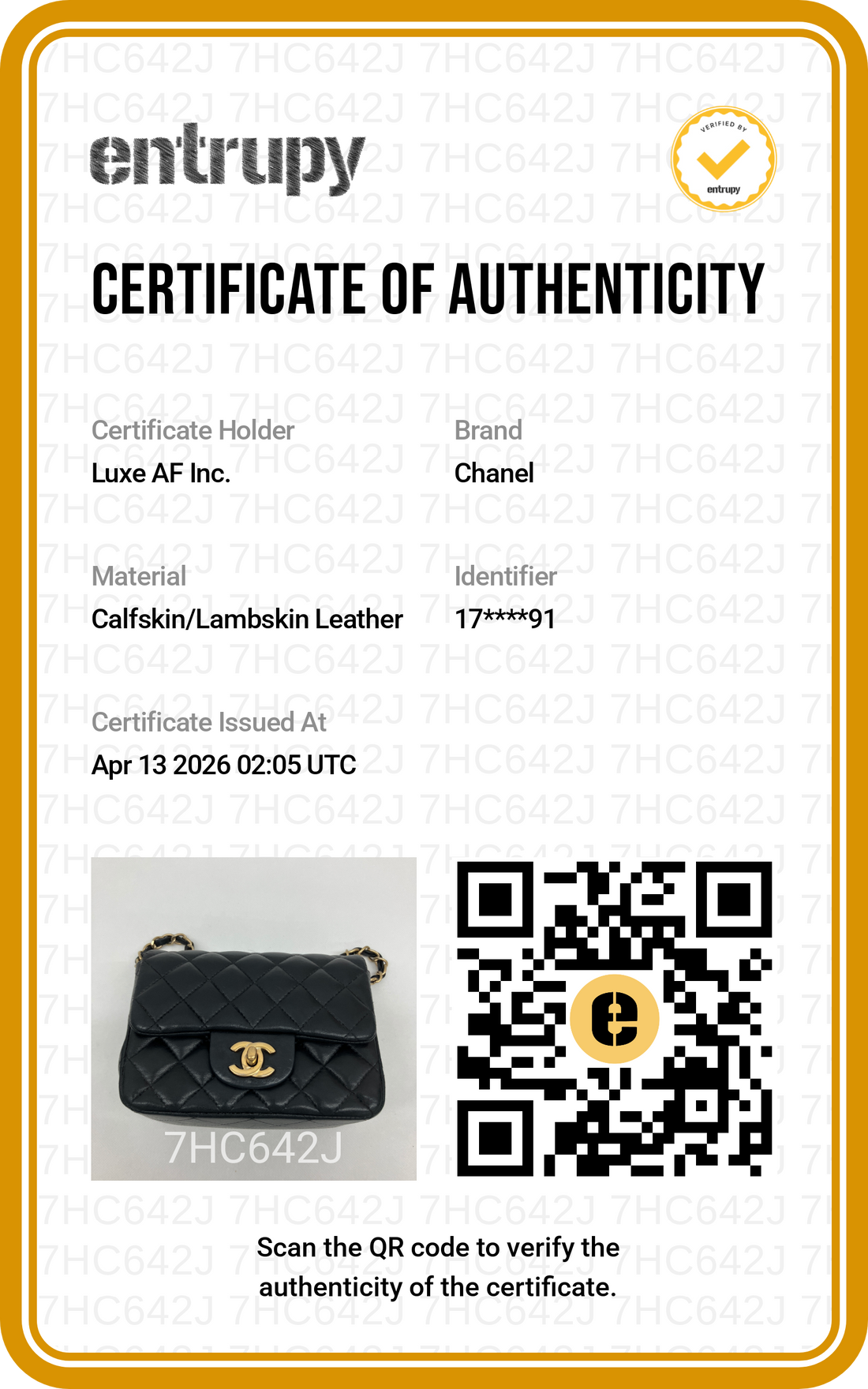 Chanel Mini Square Black Quilted Leather Flap Bag With Gold Buckle(17***91) CC1766
