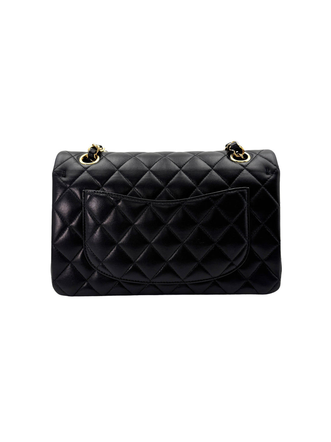 Chanel Classic Flap Black Quilted Leather Shoulder Bag With Gold Buckle(HE***U5) CC1775