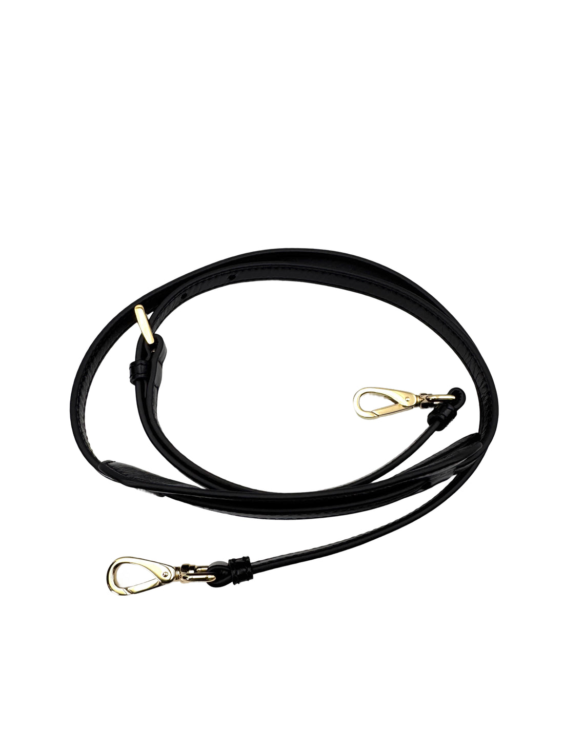 Prada Bonnie Black Glossy Lambskin Shoulder Bag